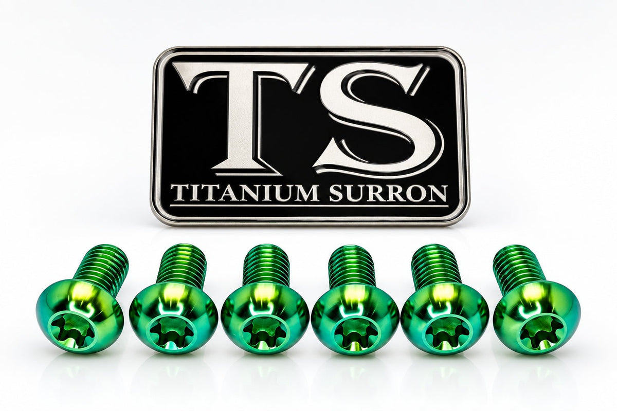 Front Rotor Screws - Surron, Talaria, Segway Titanium