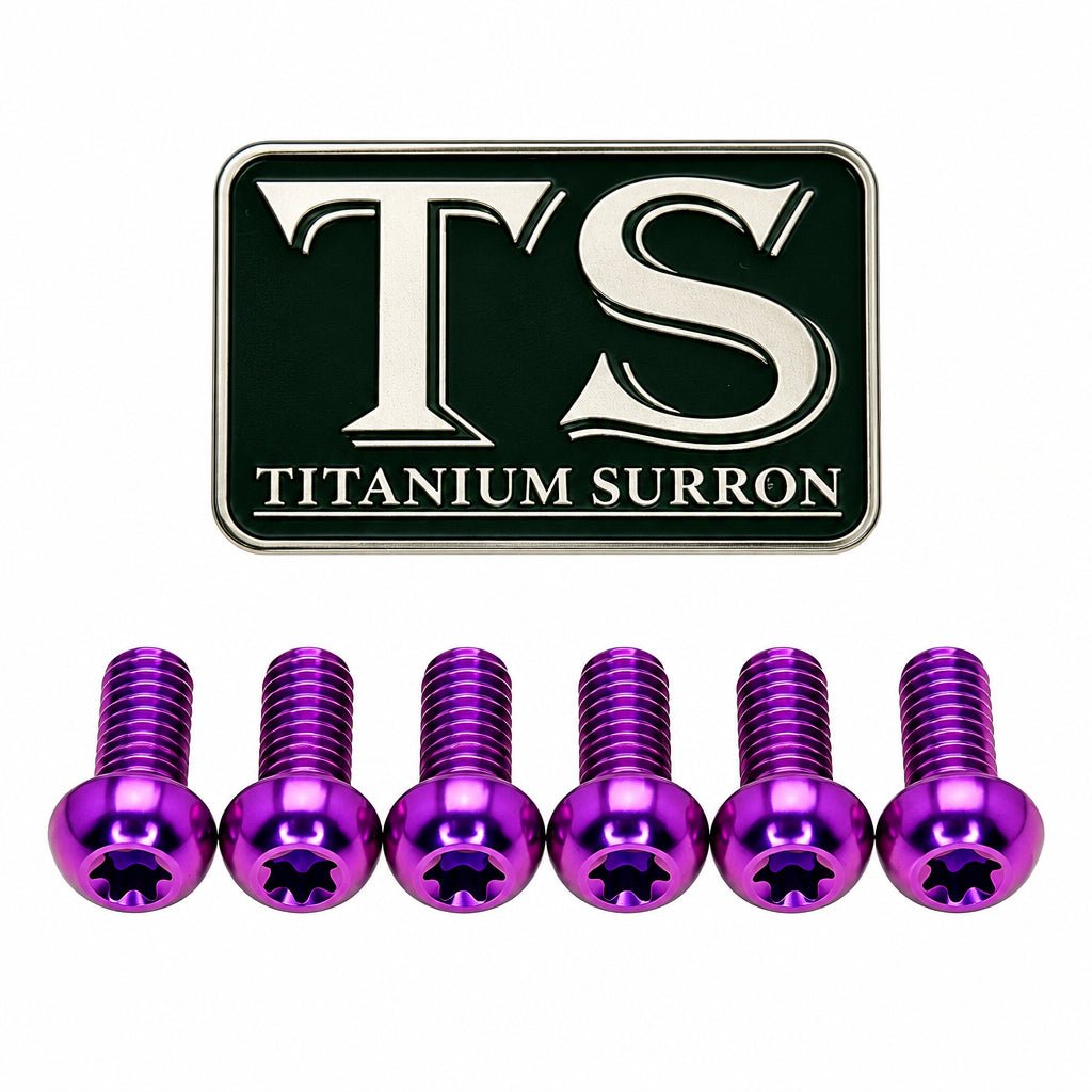 Front Rotor Screws - Surron, Talaria, Segway Titanium