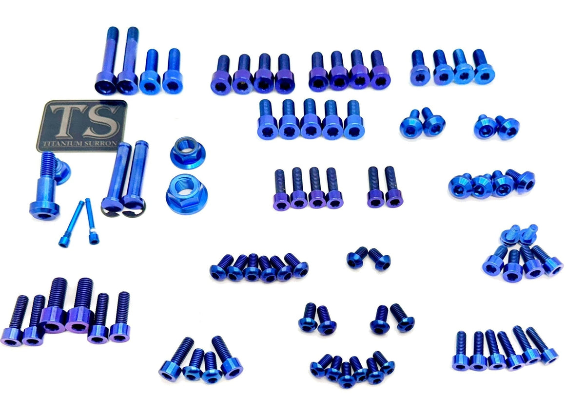 Sur-Ron Ultra Bee Titanium Complete Bolt Kit – Grade 5 (113/133 pcs)