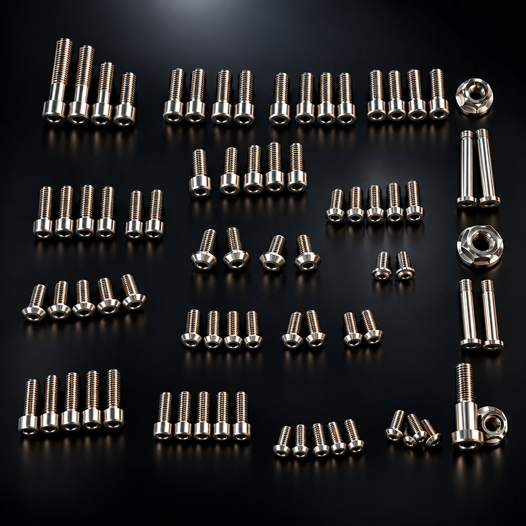 Sur-Ron Ultra Bee Titanium Complete Bolt Kit – Grade 5 (113/133 pcs)