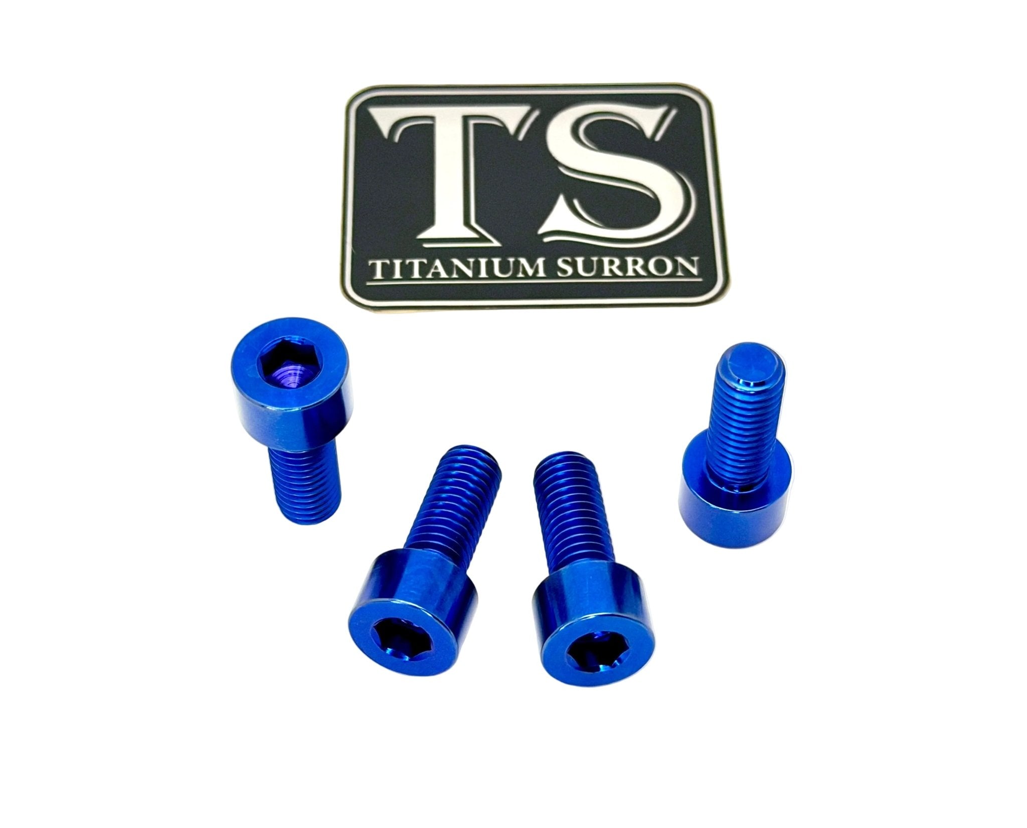 Titanium Peg Bracket Bolts - Surron, Talaria, E-Ride (Set of 4)