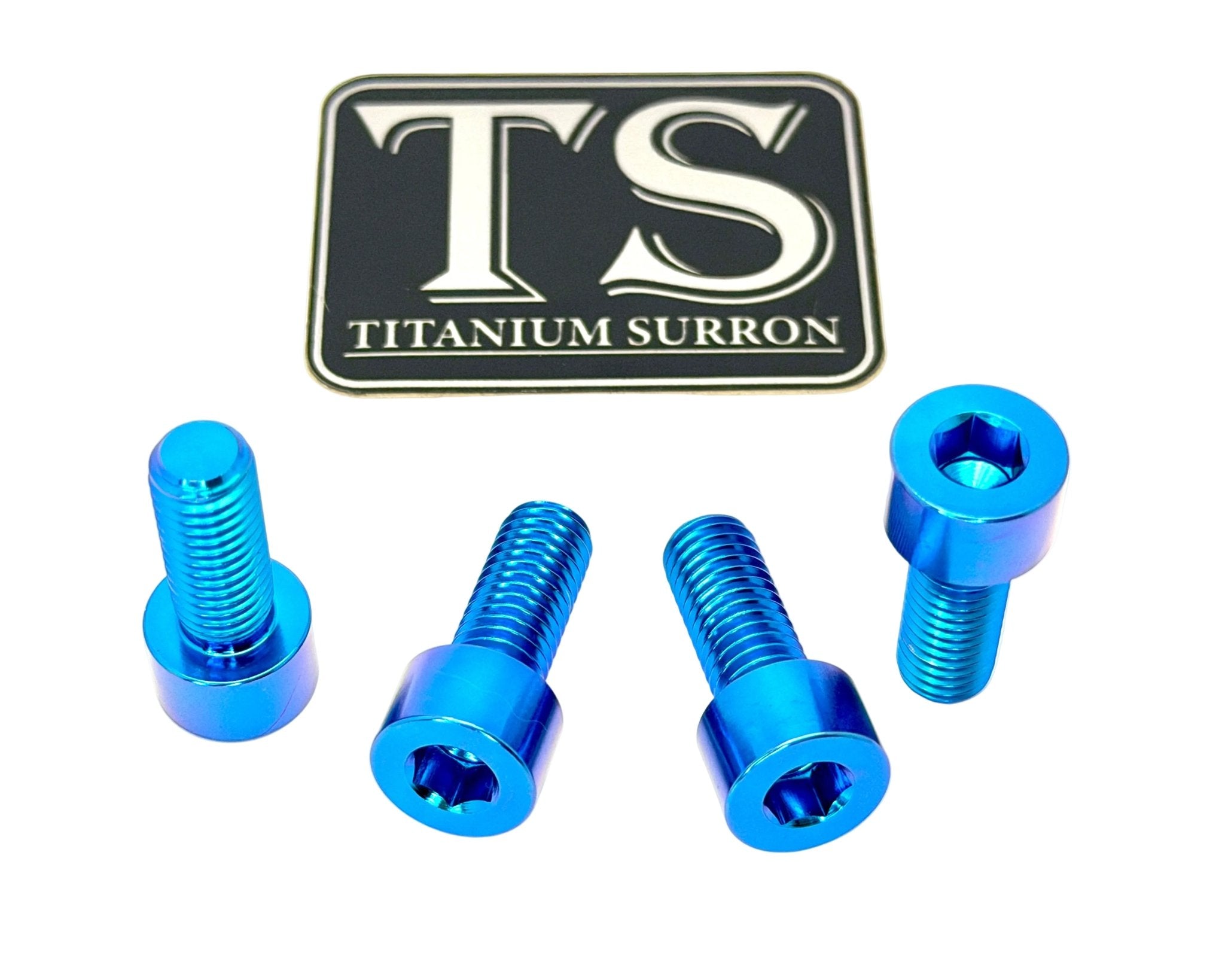Titanium Peg Bracket Bolts - Surron, Talaria, E-Ride (Set of 4)