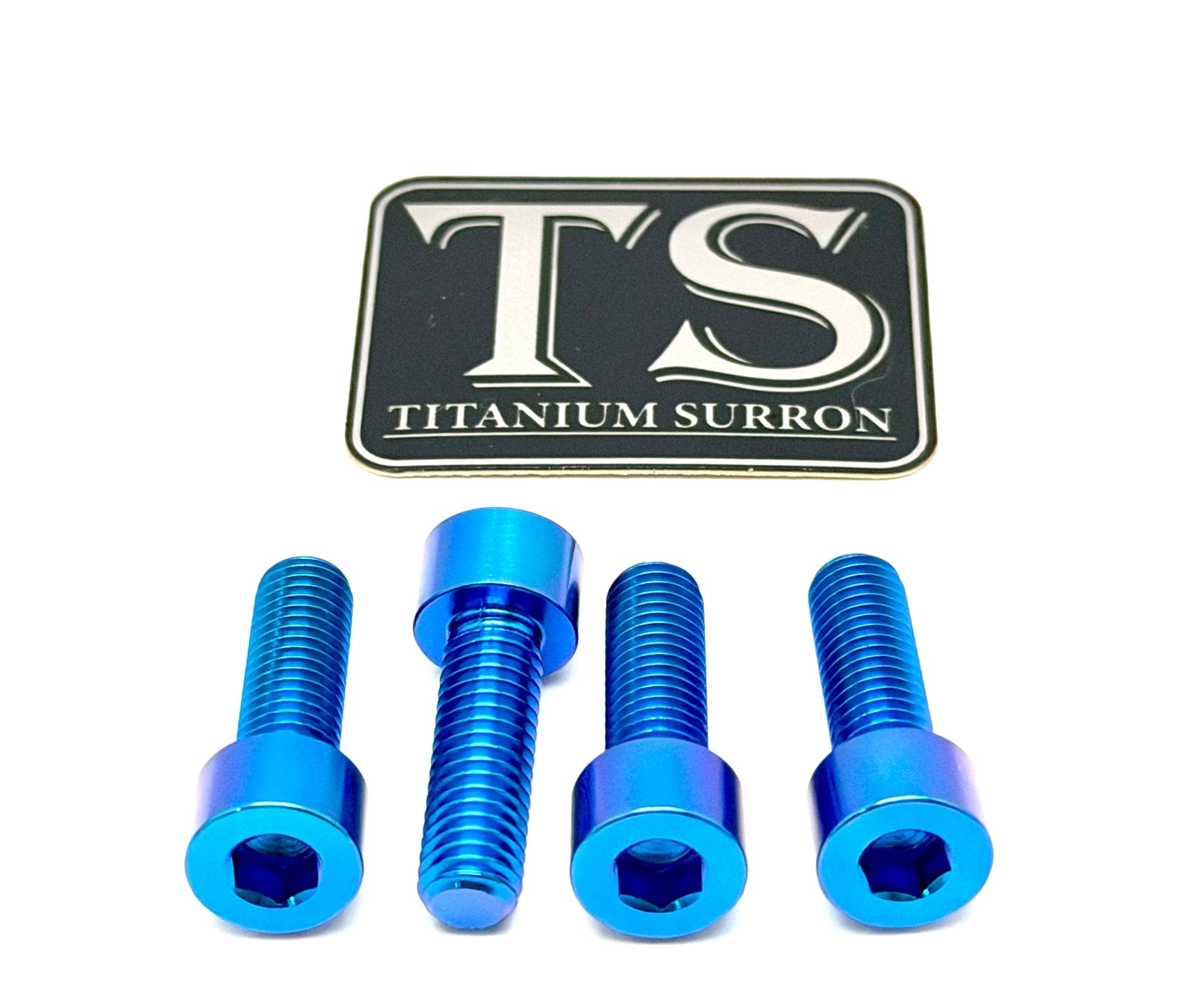 Titanium Peg Bracket Bolts - Surron, Talaria, E-Ride (Set of 4)