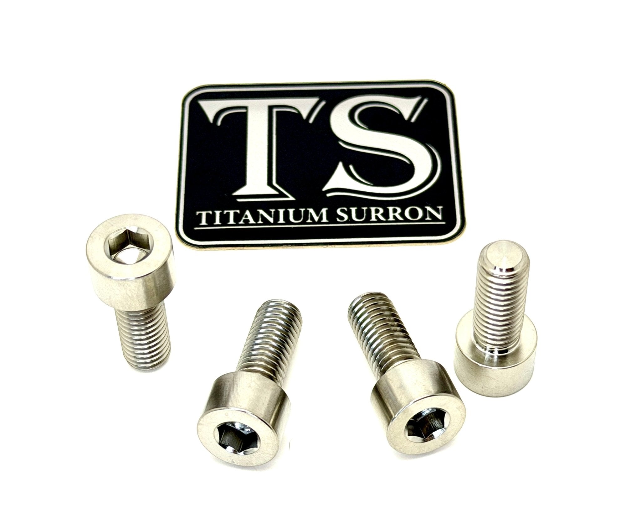 Titanium Peg Bracket Bolts - Surron, Talaria, E-Ride (Set of 4)