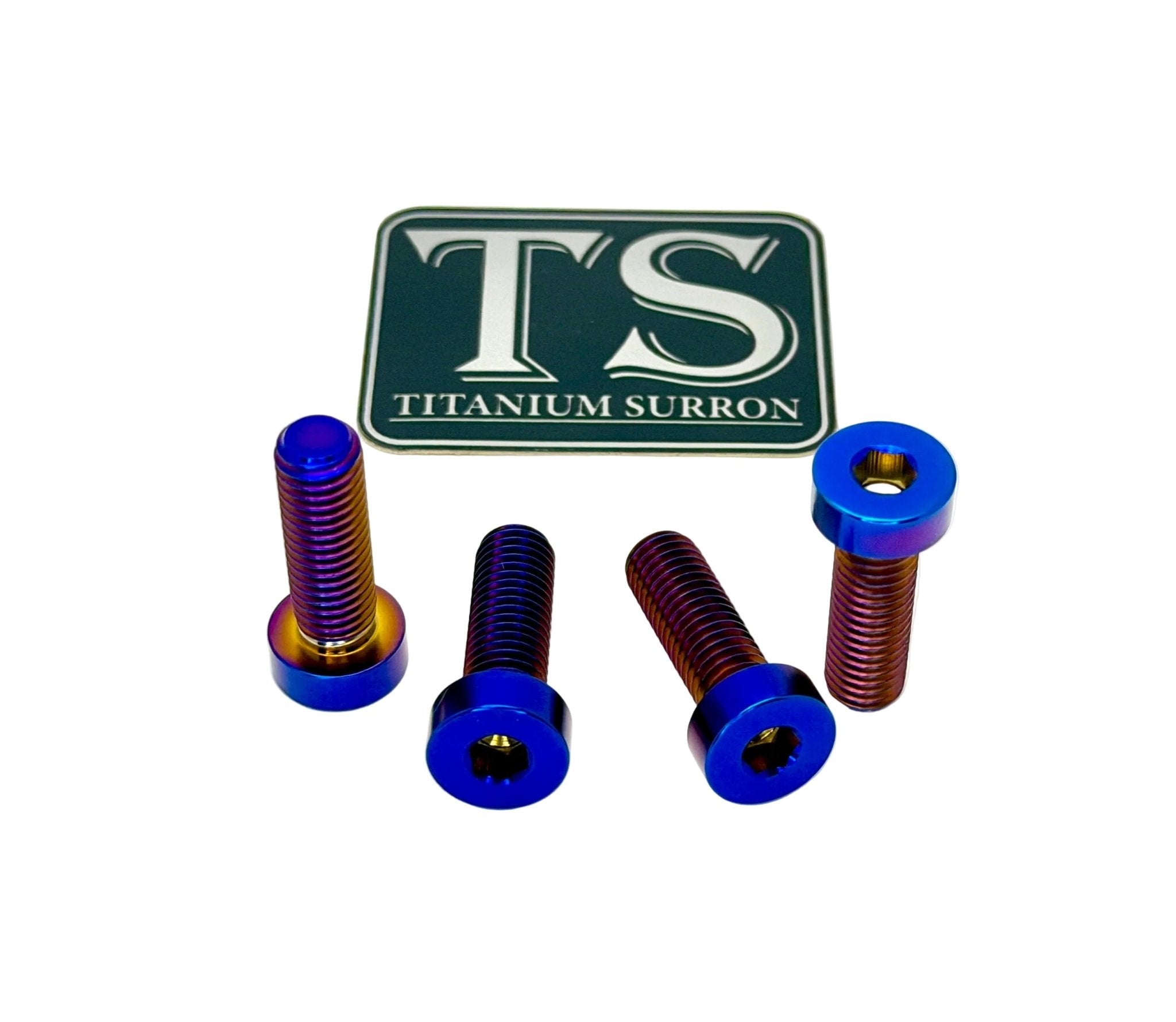 Titanium Peg Bracket Bolts - Surron, Talaria, E-Ride (Set of 4)