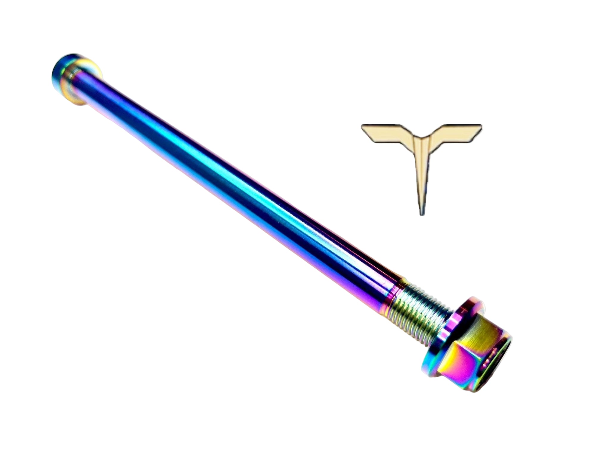 Titanium Rear Axle and Nut - Talaria