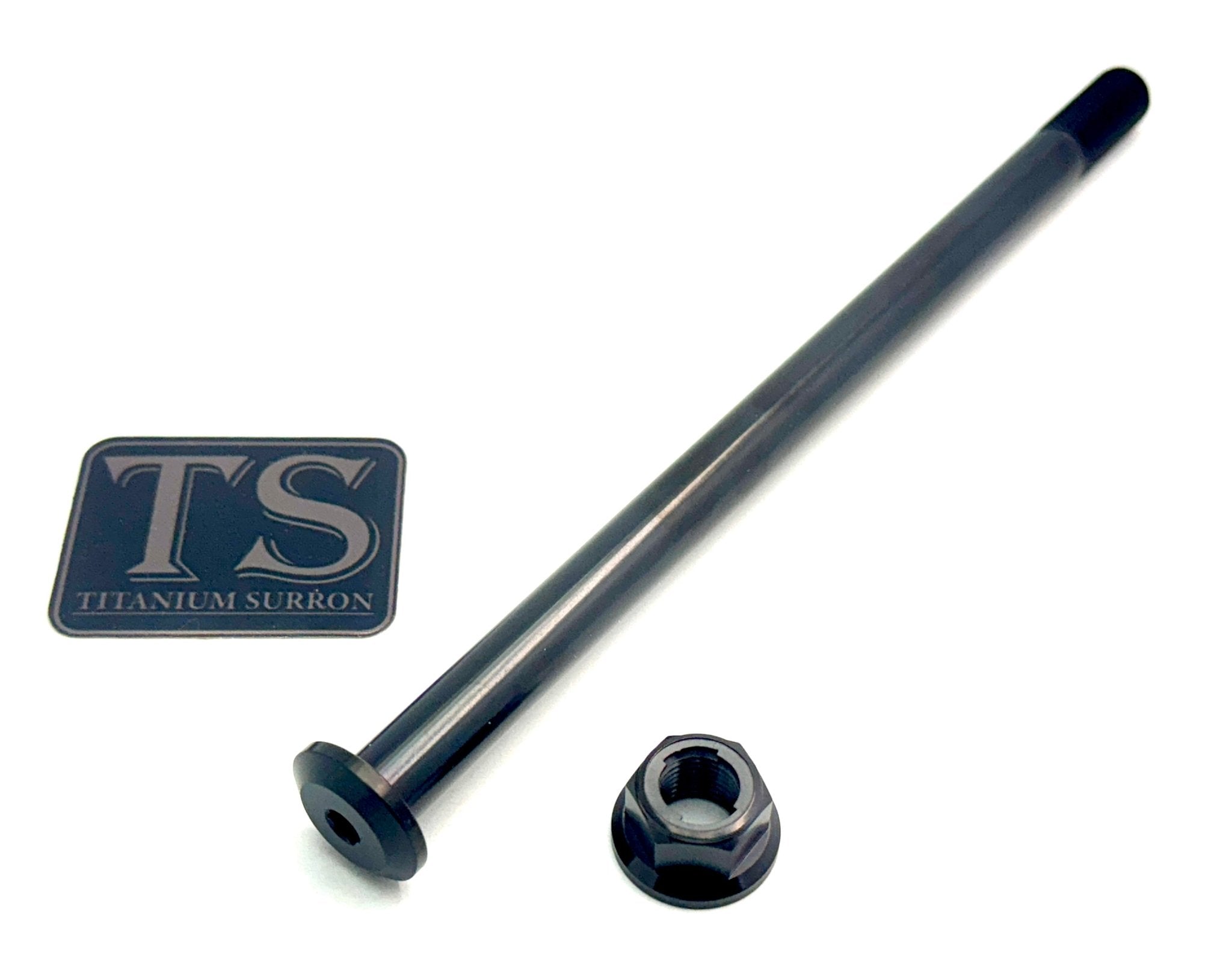 Titanium Rear Axle and Nut - Talaria