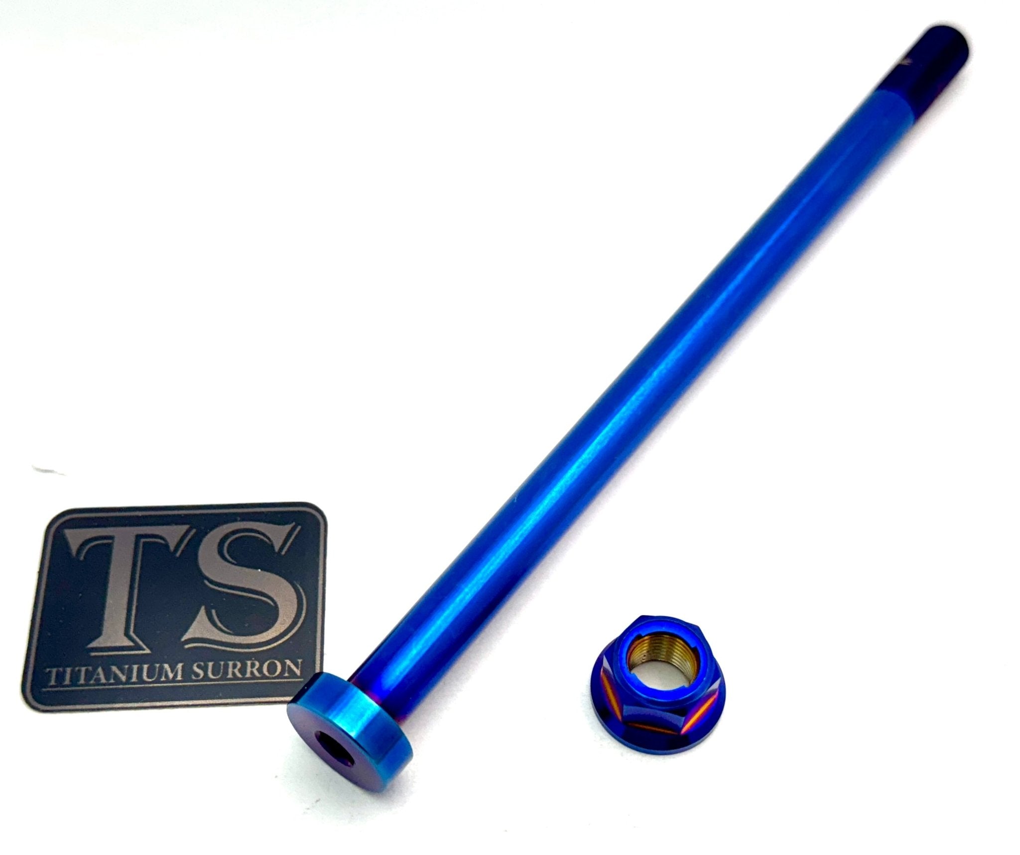 Titanium Rear Axle and Nut - Talaria