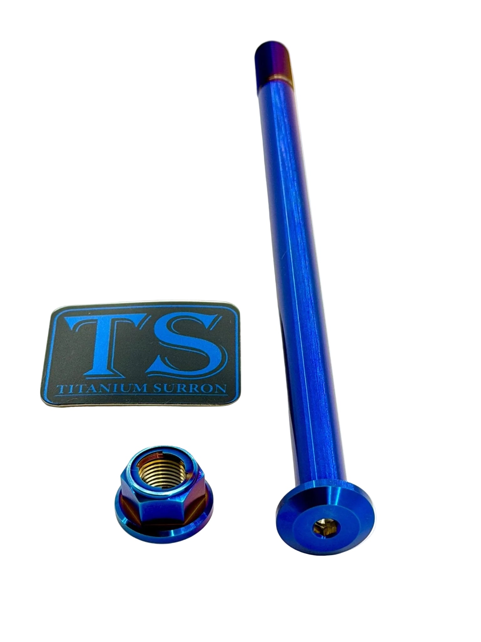 Titanium Rear Axle and Nut - Talaria