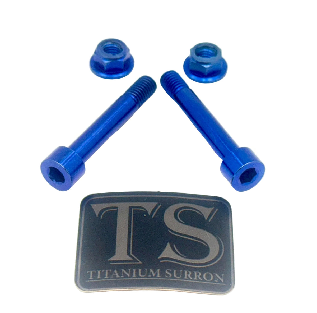 Titanium Rear Shock Mount Hardware (4 Pieces) E-Ride Pro