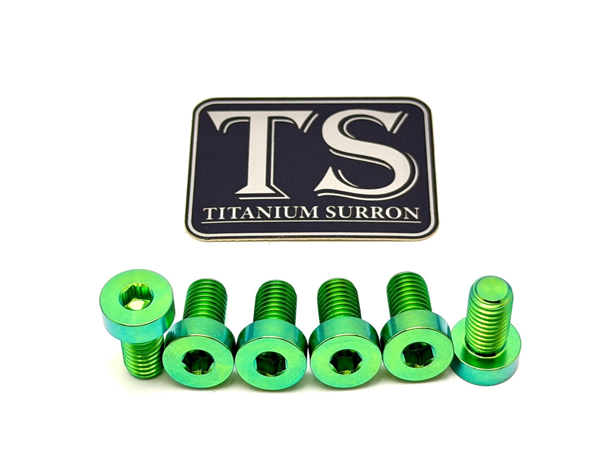 Titanium Sprocket Bolts - Surron, Talaria, Eride Pro, 79 Bike, Rerode