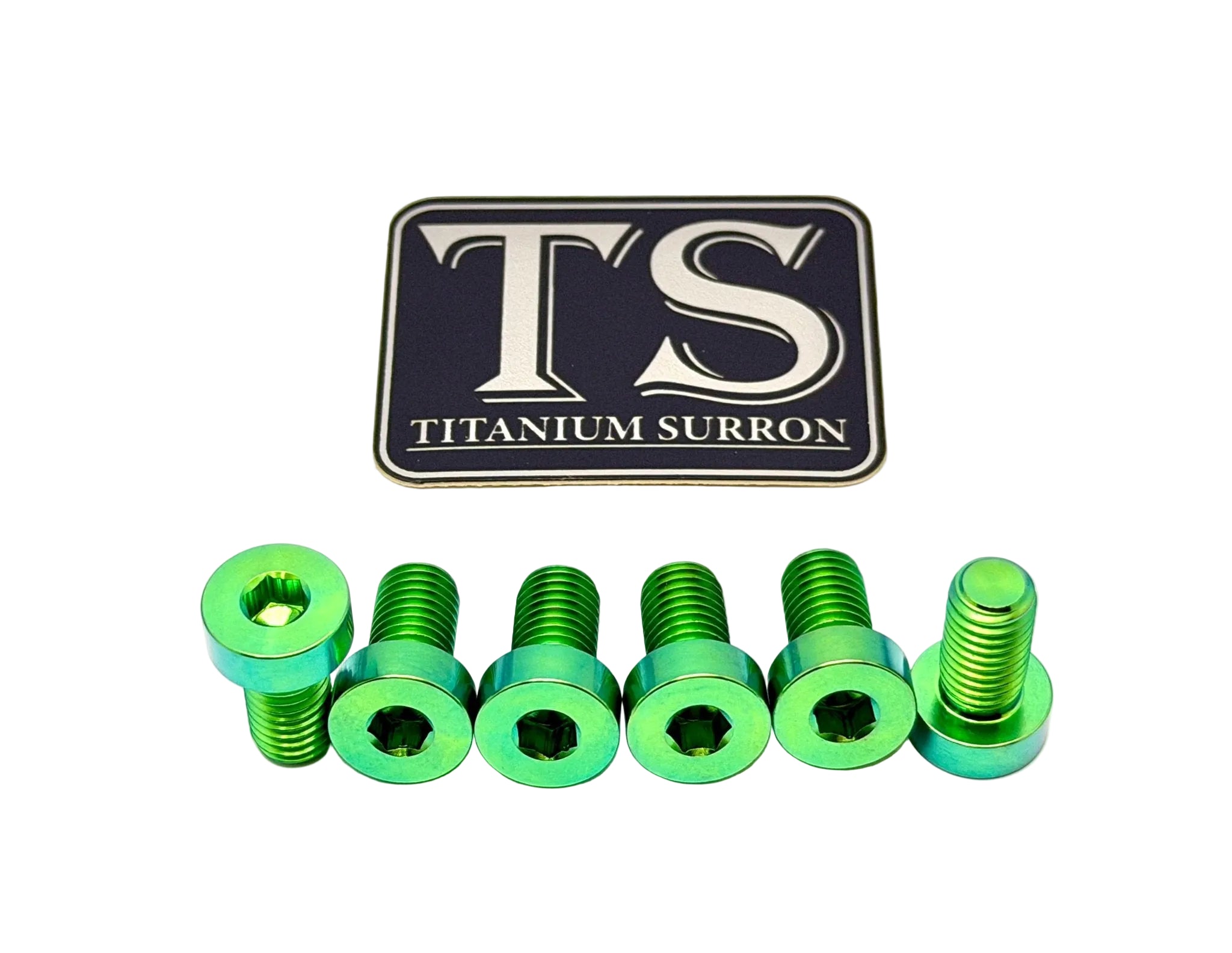 Titanium Sprocket Bolts - Surron, Talaria, Eride Pro, 79 Bike, Rerode