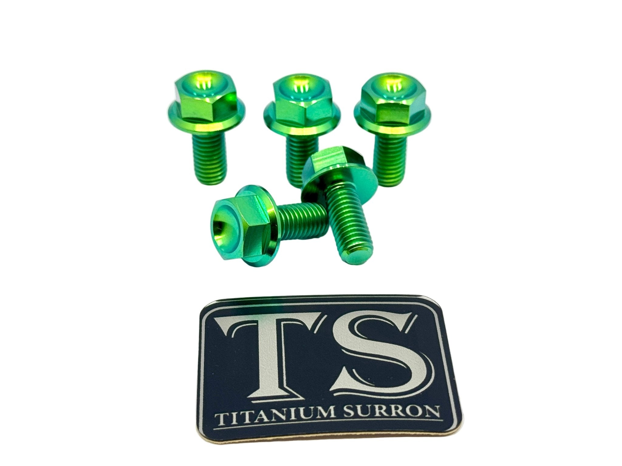Titanium Sprocket Bolts - Surron, Talaria, Eride Pro, 79 Bike, Rerode
