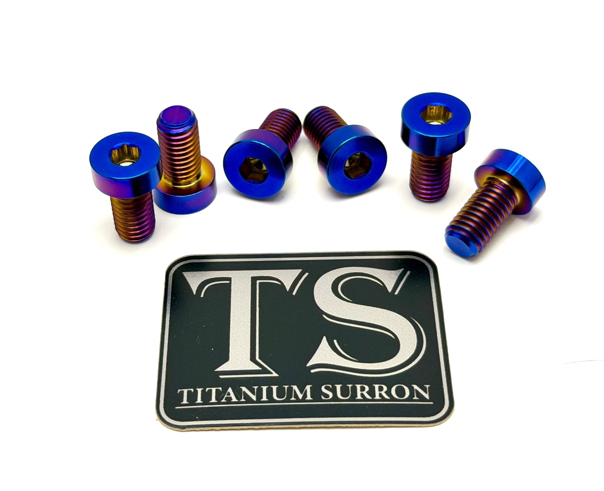 Titanium Sprocket Bolts - Surron, Talaria, Eride Pro, 79 Bike, Rerode