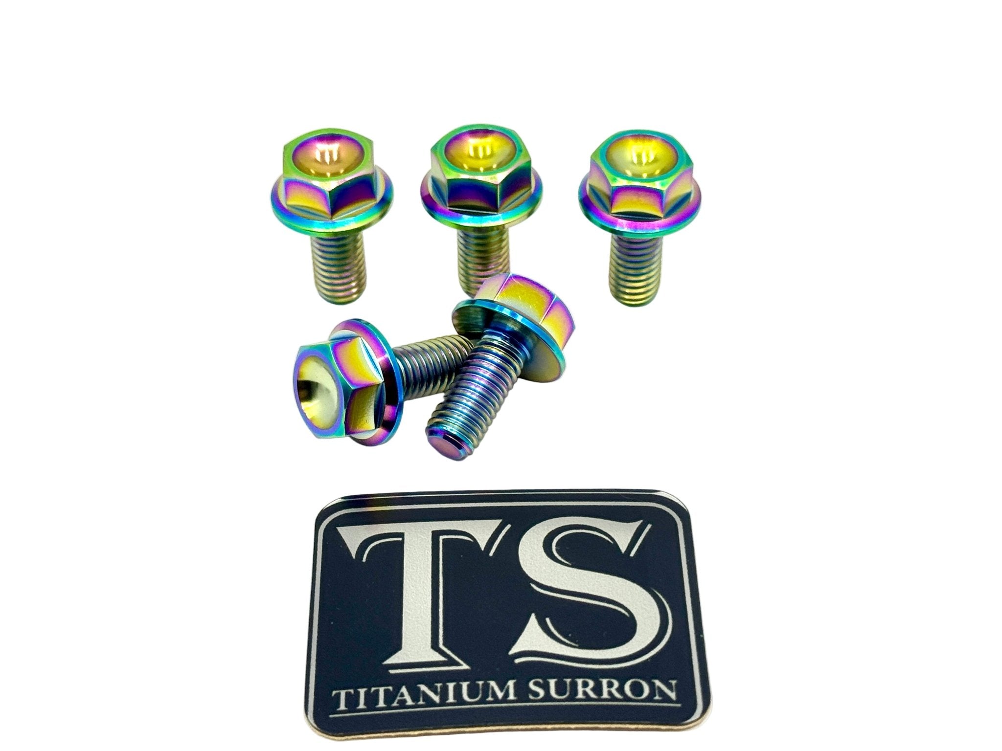 Titanium Sprocket Bolts - Surron, Talaria, Eride Pro, 79 Bike, Rerode