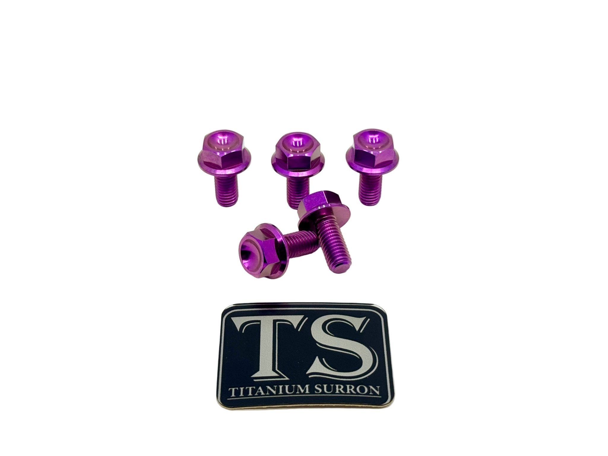 Titanium Sprocket Bolts - Surron, Talaria, Eride Pro, 79 Bike, Rerode