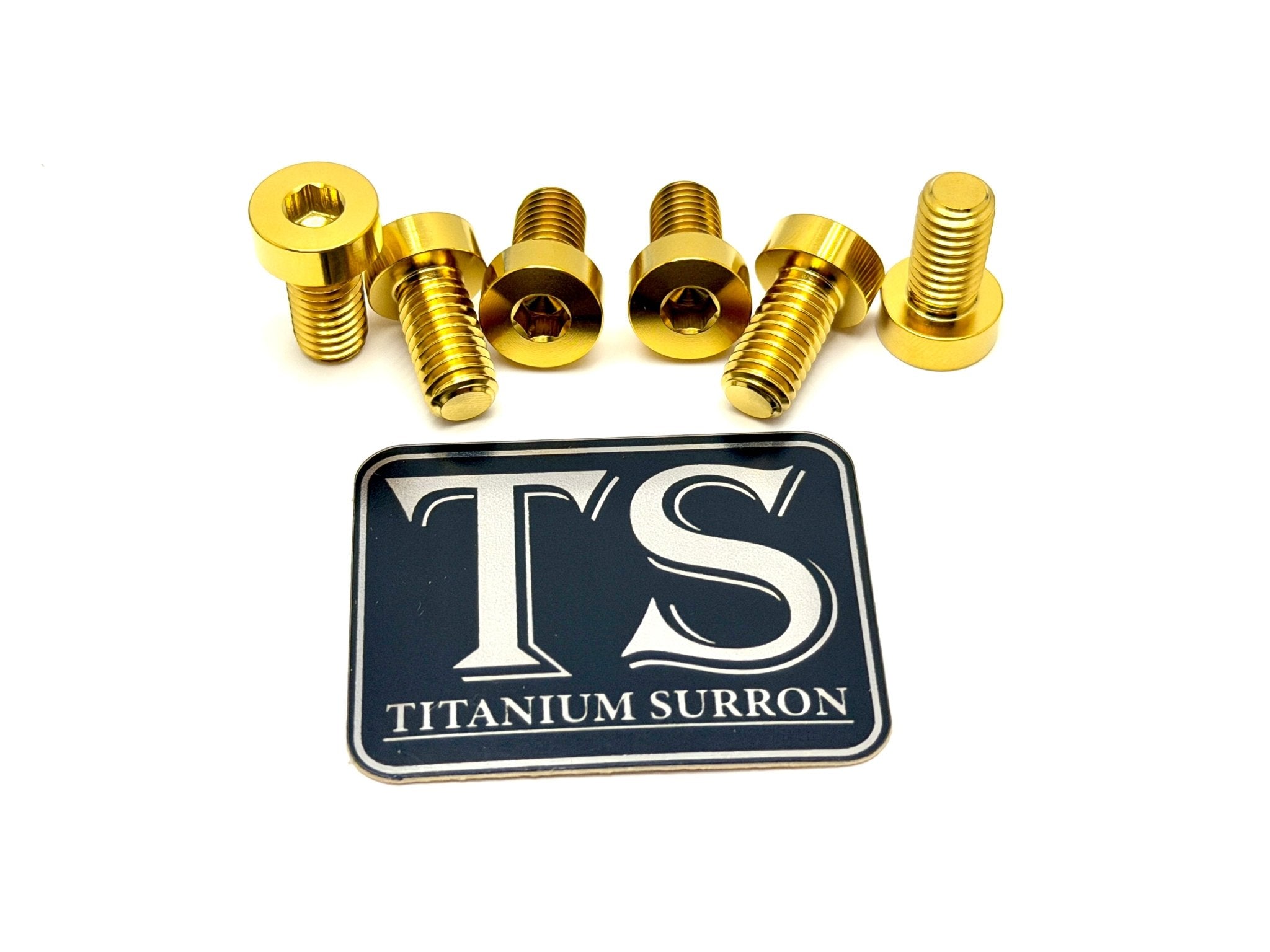 Titanium Sprocket Bolts - Surron, Talaria, Eride Pro, 79 Bike, Rerode