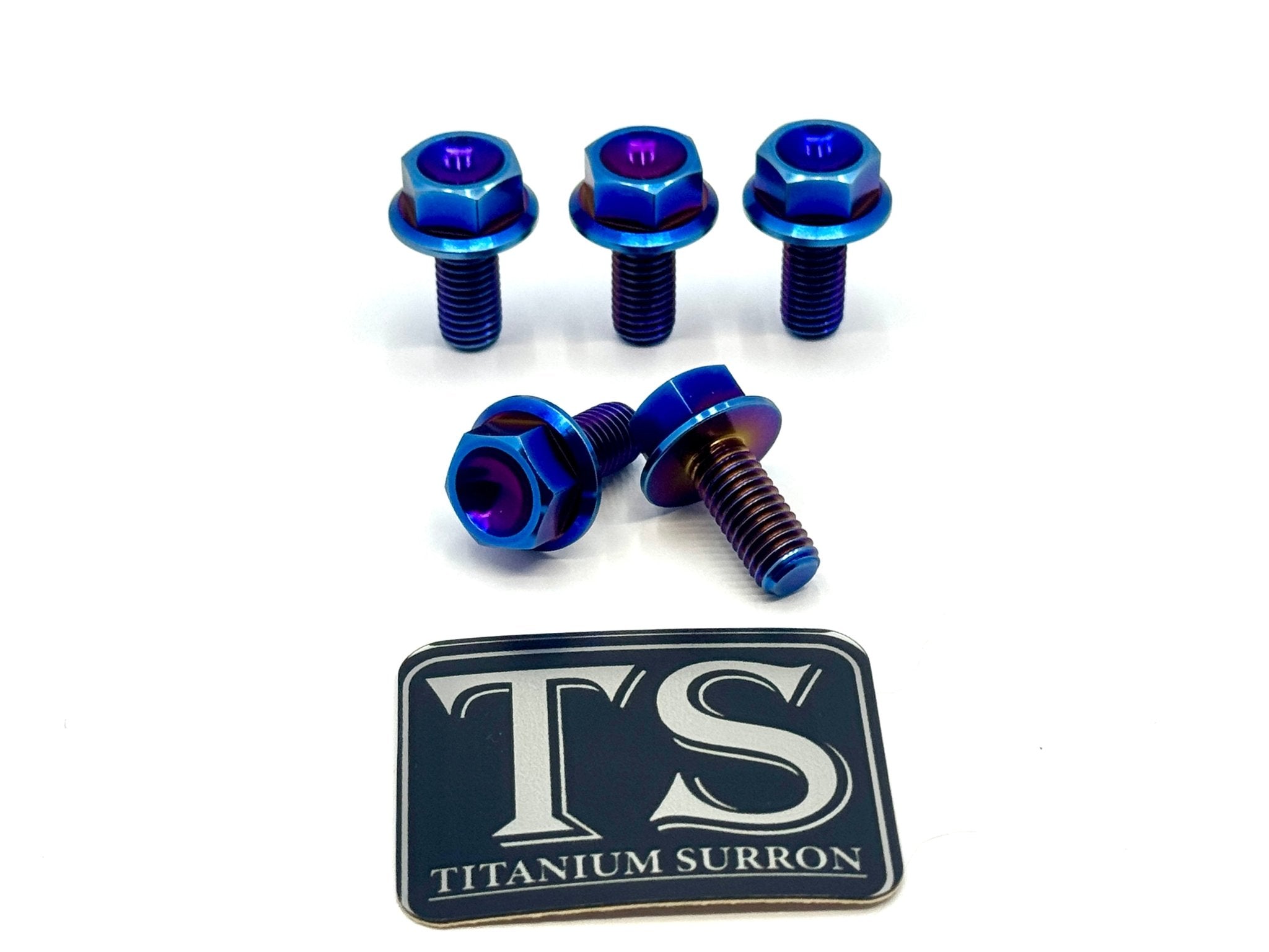 Titanium Sprocket Bolts - Surron, Talaria, Eride Pro, 79 Bike, Rerode