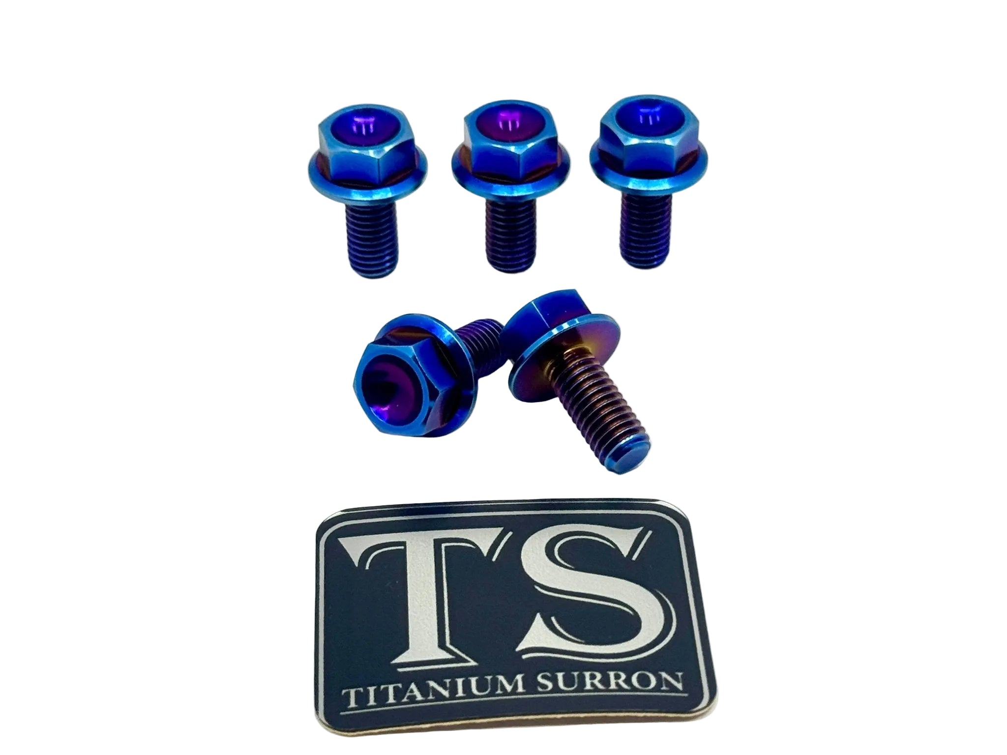 Titanium Sprocket Bolts - Surron, Talaria, Eride Pro, 79 Bike, Rerode