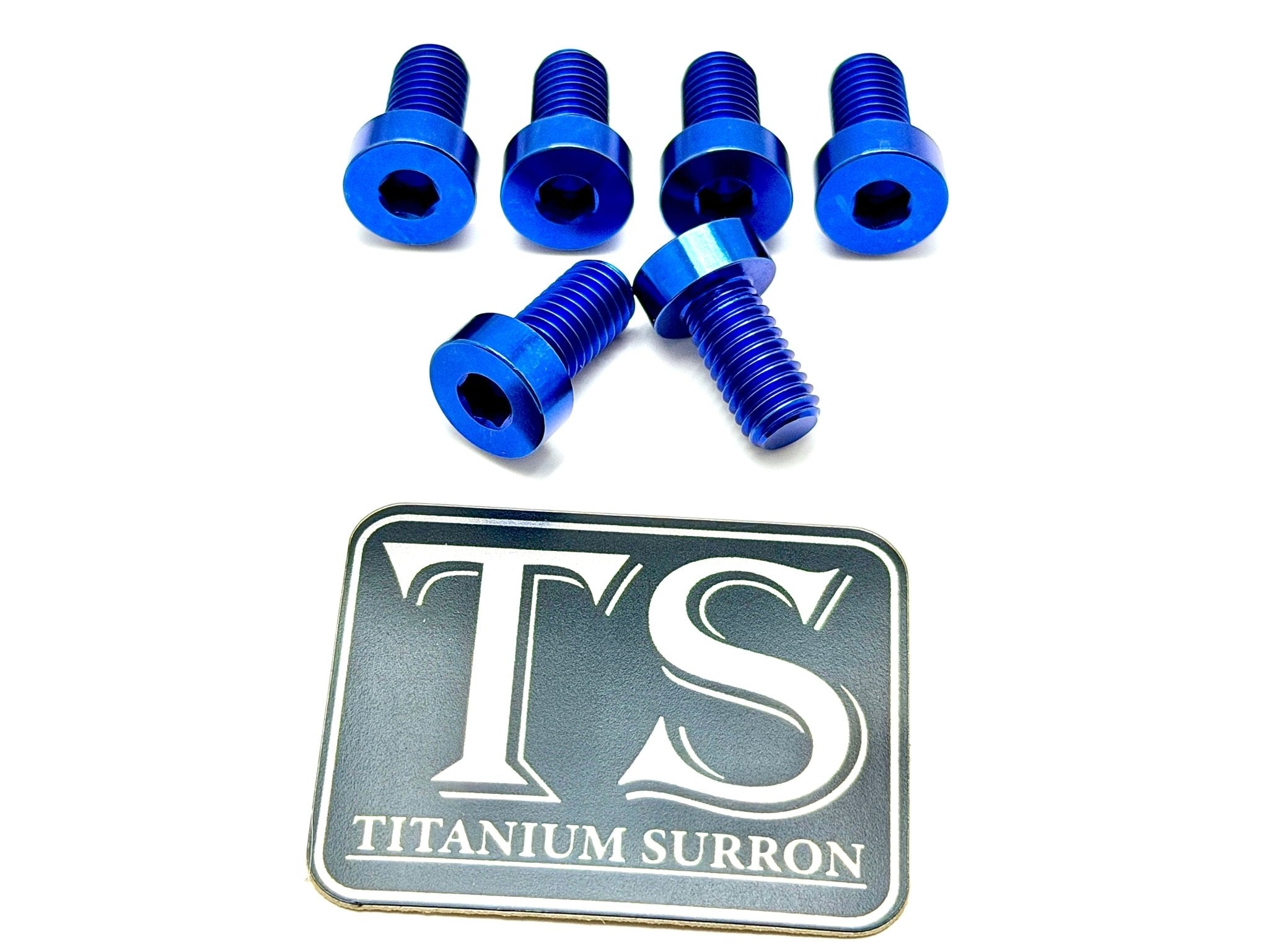 Titanium Sprocket Bolts - Surron, Talaria, Eride Pro, 79 Bike, Rerode