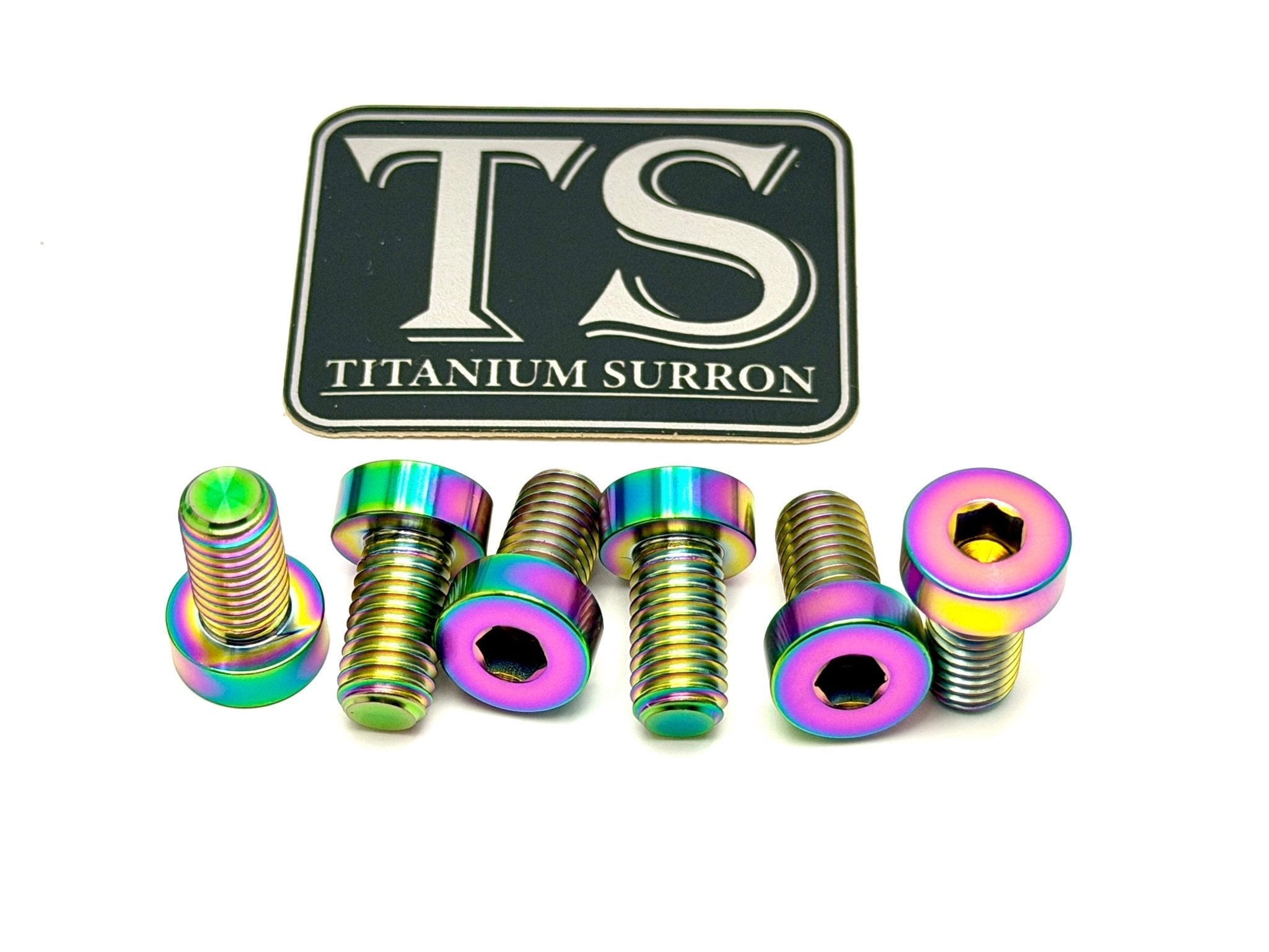 Titanium Sprocket Bolts - Surron, Talaria, Eride Pro, 79 Bike, Rerode