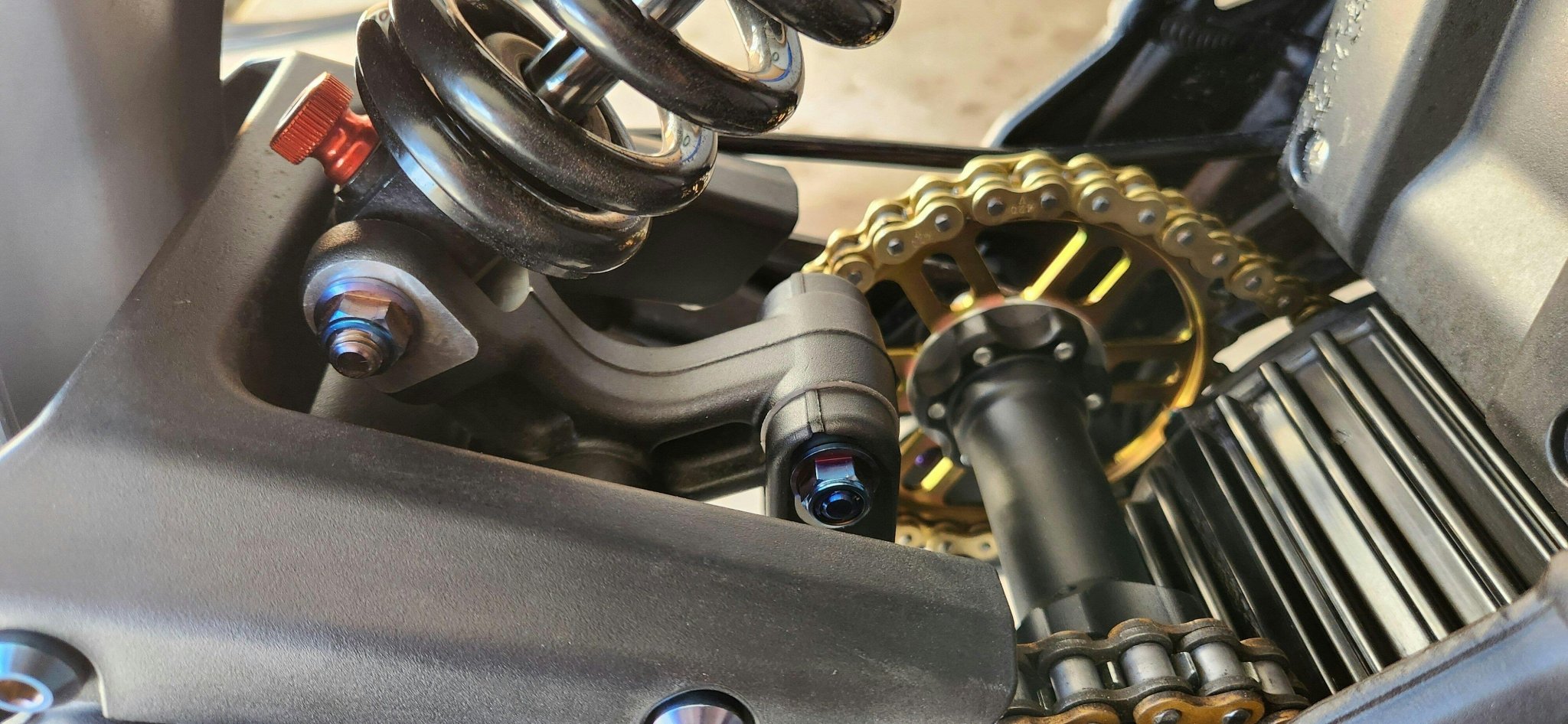 Rear Suspension/ Linkage Titanium Bolt Kit for E-Ride Pro ERP SS and S