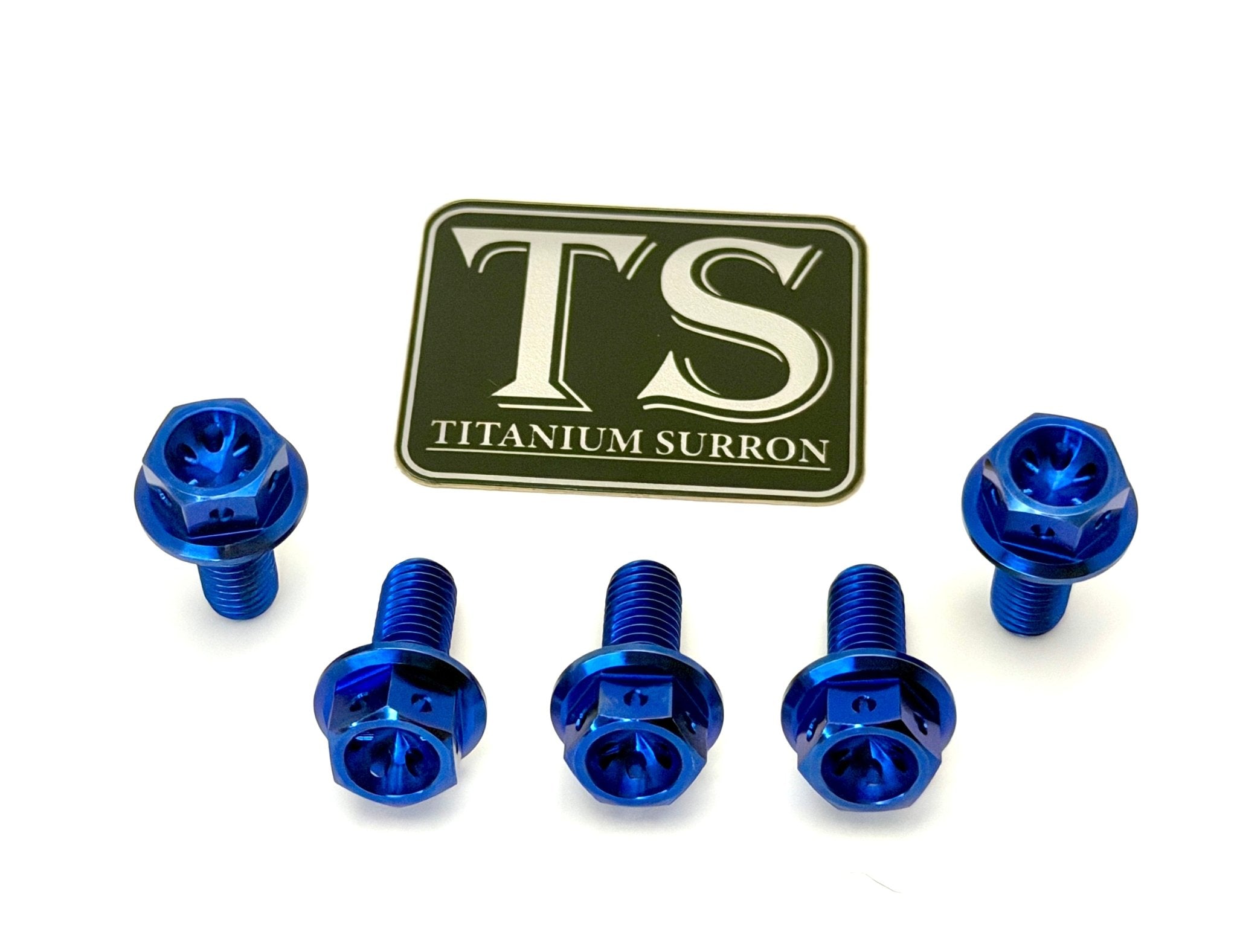 Titanium Sprocket Bolts - Surron, Talaria, Eride Pro, 79 Bike, Rerode