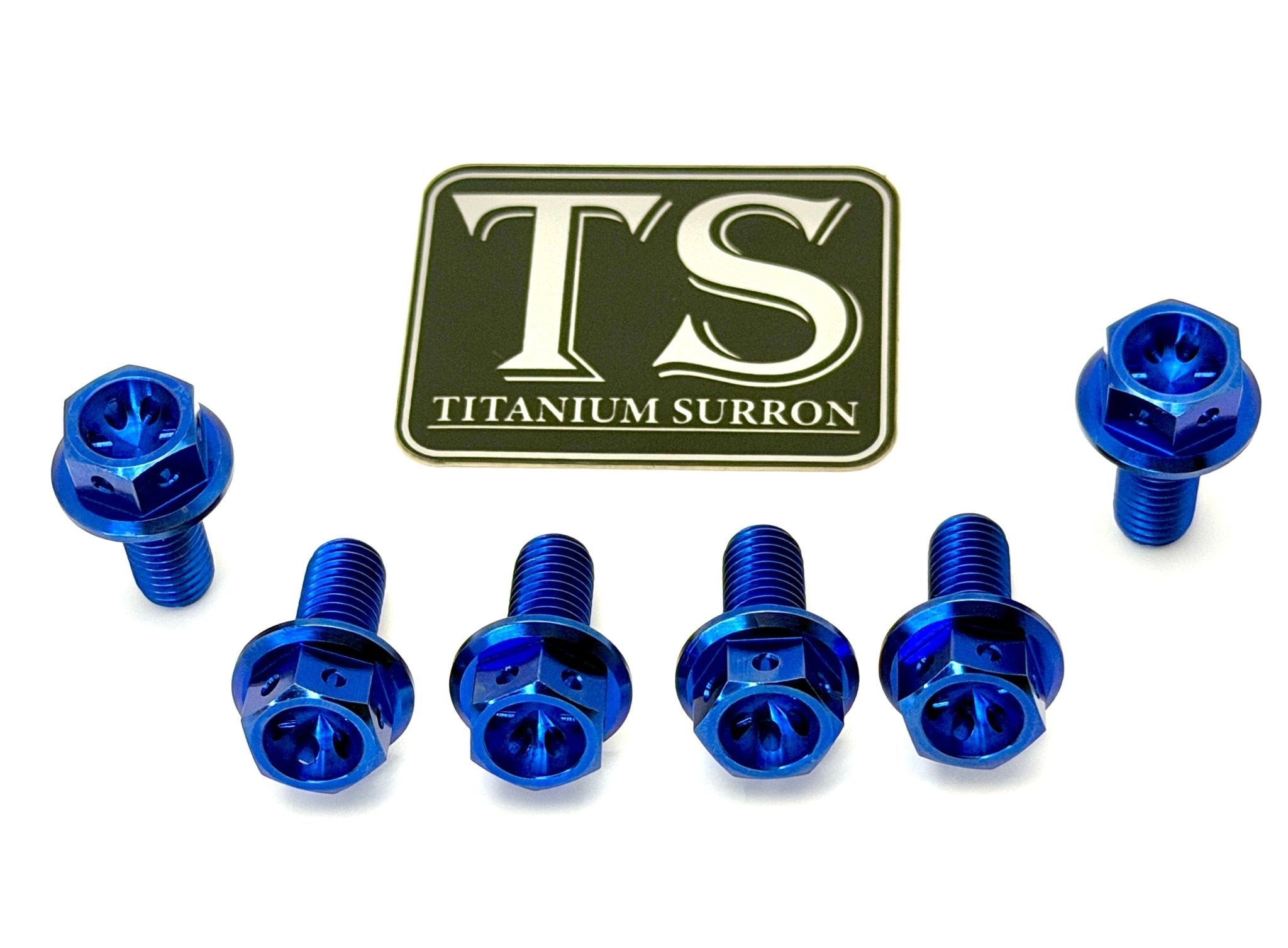 Titanium Sprocket Bolts - Surron, Talaria, Eride Pro, 79 Bike, Rerode