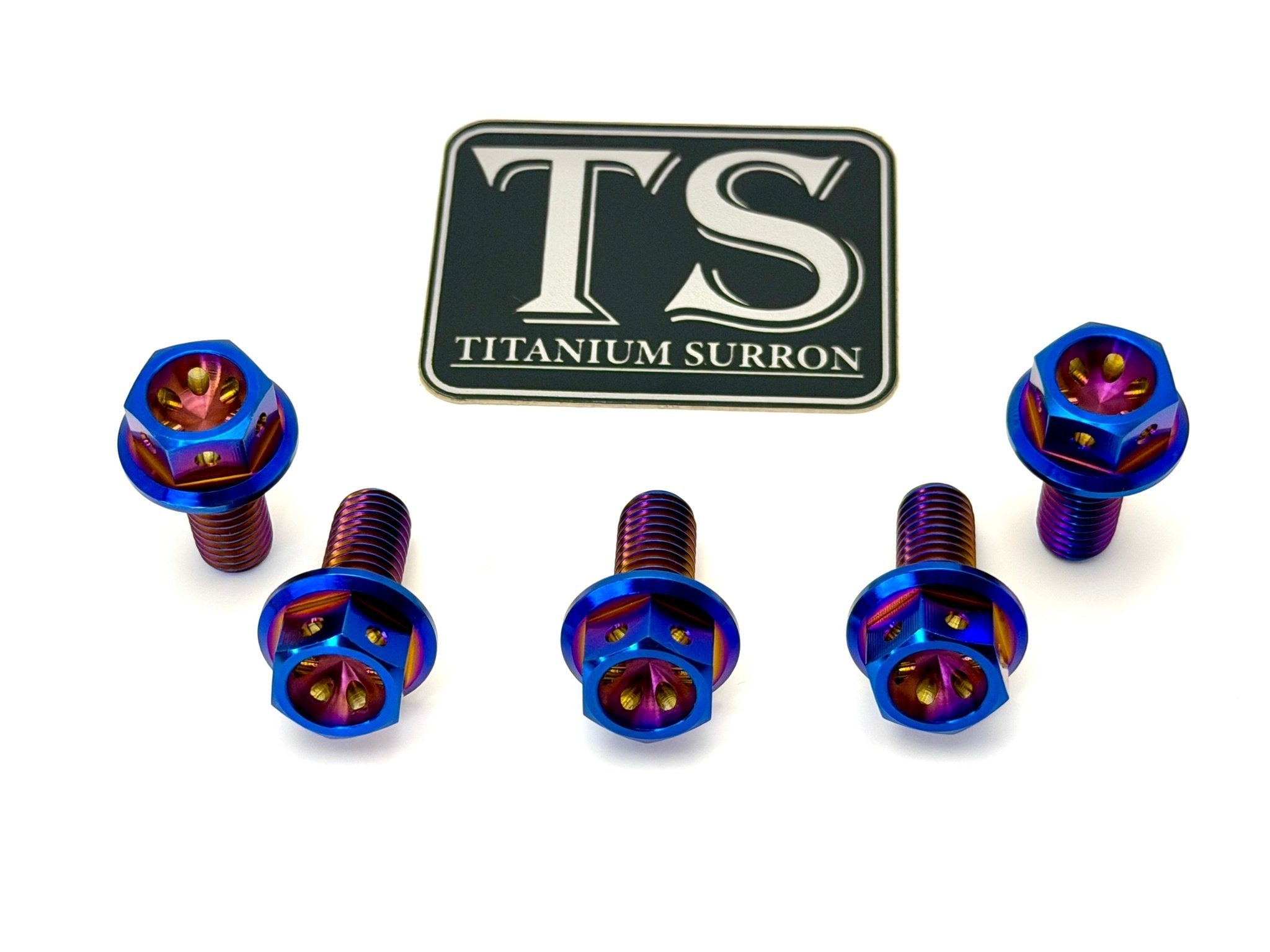 Titanium Sprocket Bolts - Surron, Talaria, Eride Pro, 79 Bike, Rerode