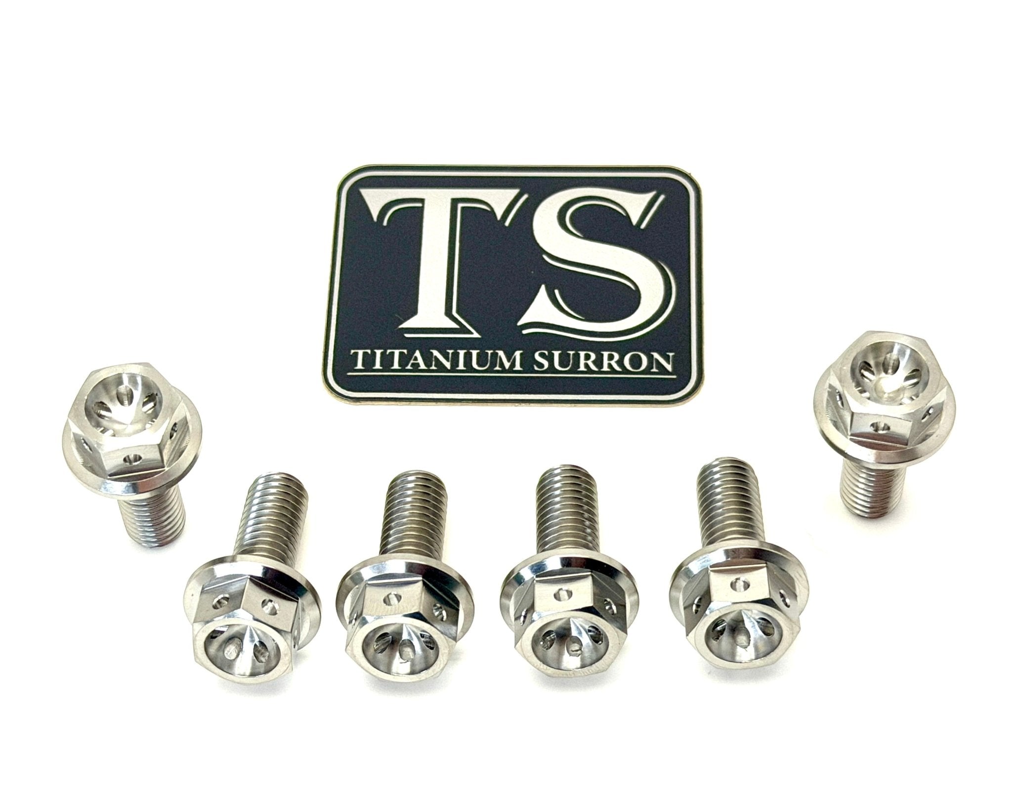 Titanium Sprocket Bolts - Surron, Talaria, Eride Pro, 79 Bike, Rerode