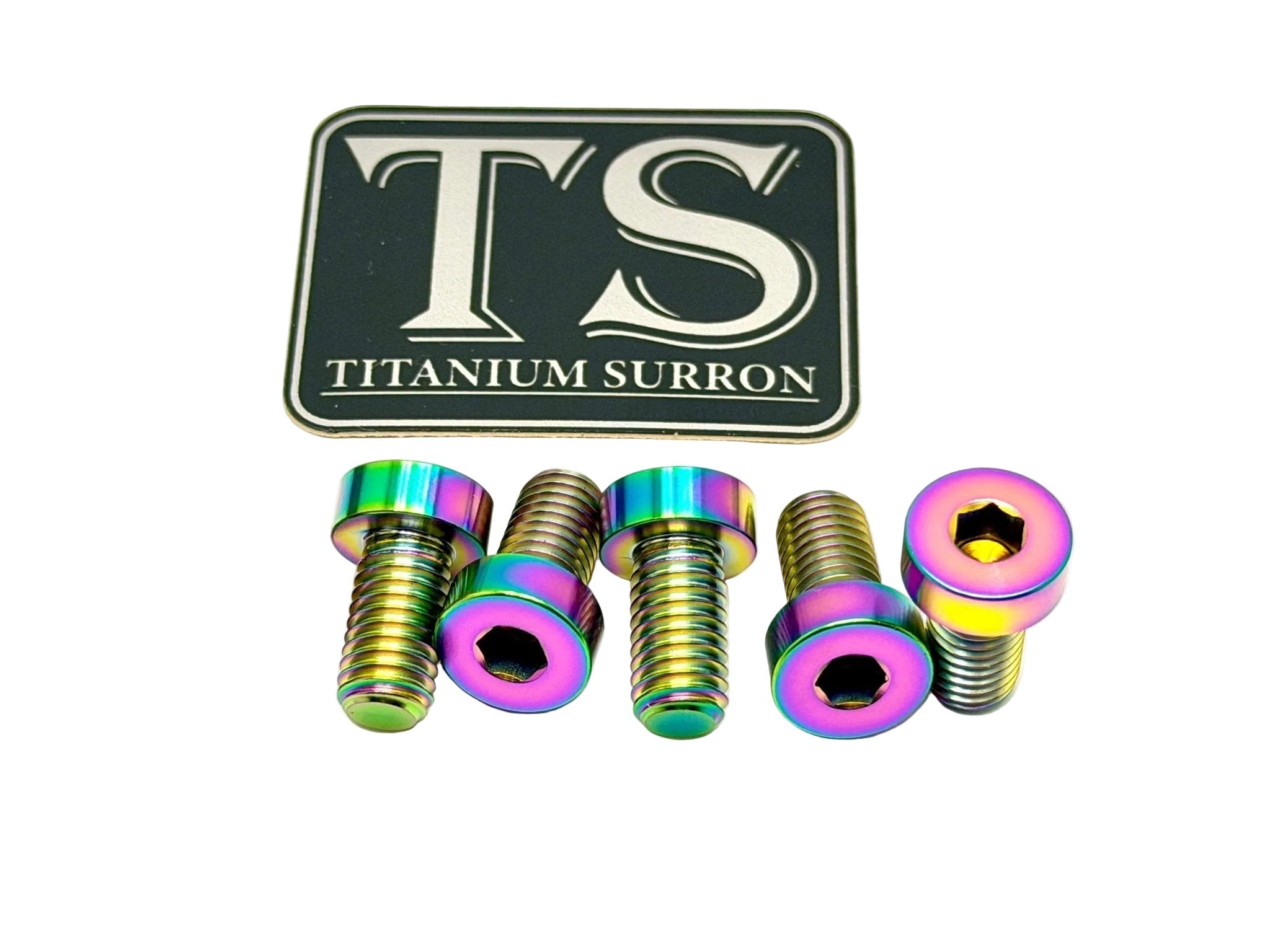 Titanium Sprocket Bolts - Surron, Talaria, Eride Pro, 79 Bike, Rerode