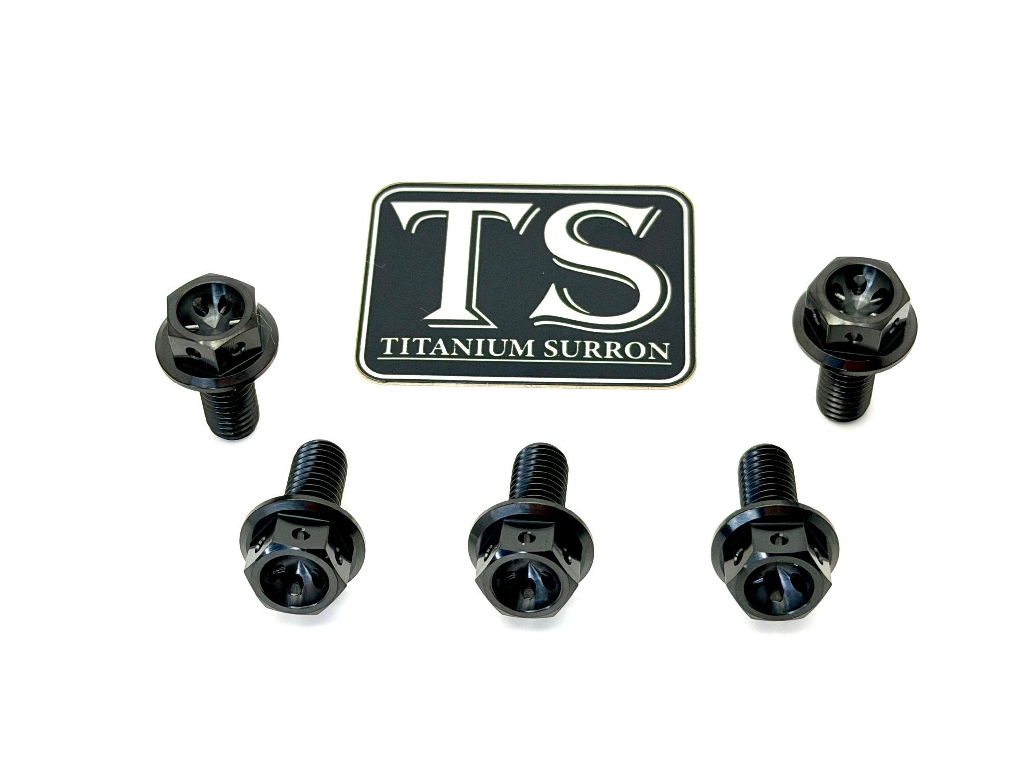Titanium Sprocket Bolts - Surron, Talaria, Eride Pro, 79 Bike, Rerode