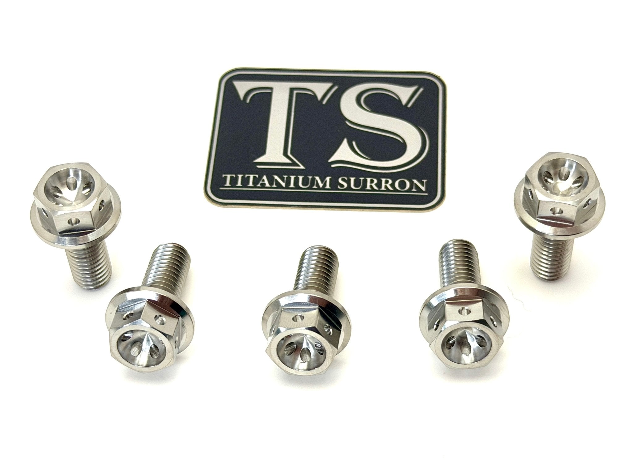 Titanium Sprocket Bolts - Surron, Talaria, Eride Pro, 79 Bike, Rerode
