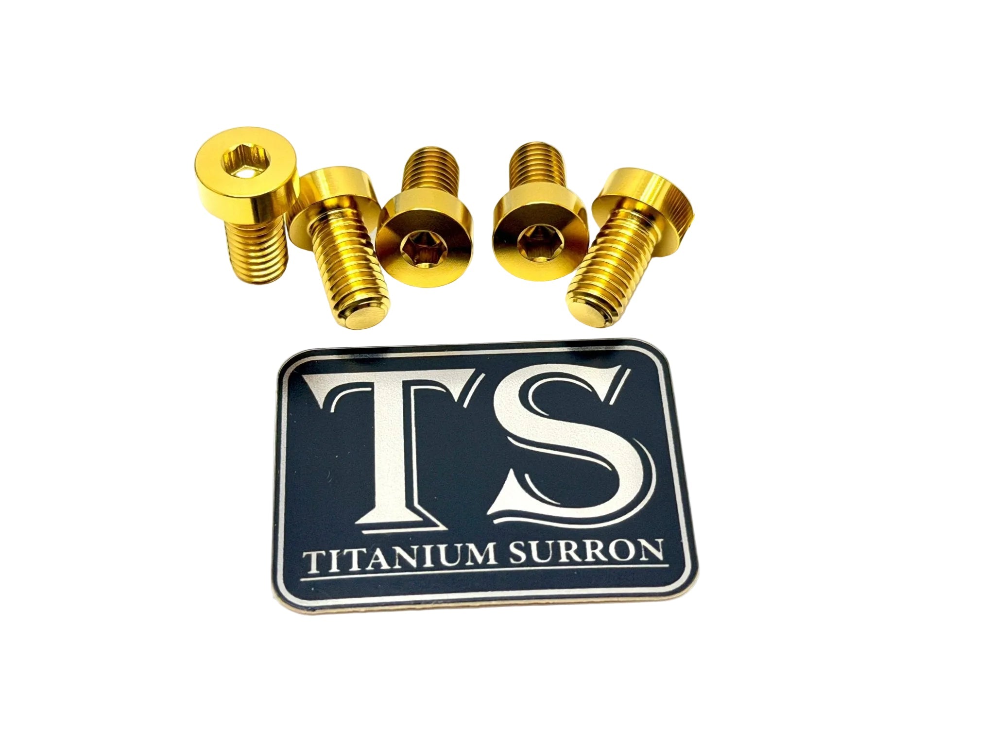 Titanium Sprocket Bolts - Surron, Talaria, Eride Pro, 79 Bike, Rerode