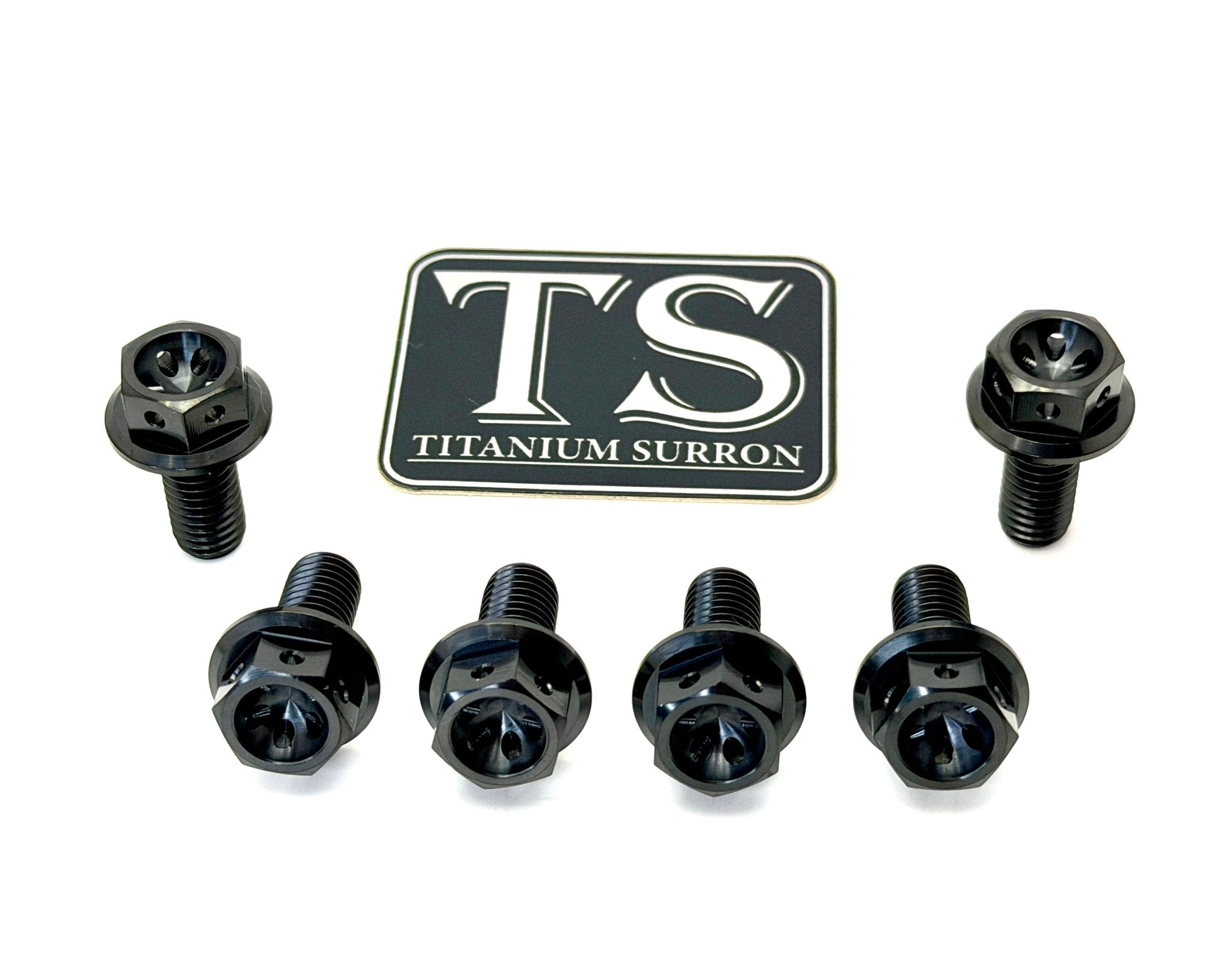 Titanium Sprocket Bolts - Surron, Talaria, Eride Pro, 79 Bike, Rerode