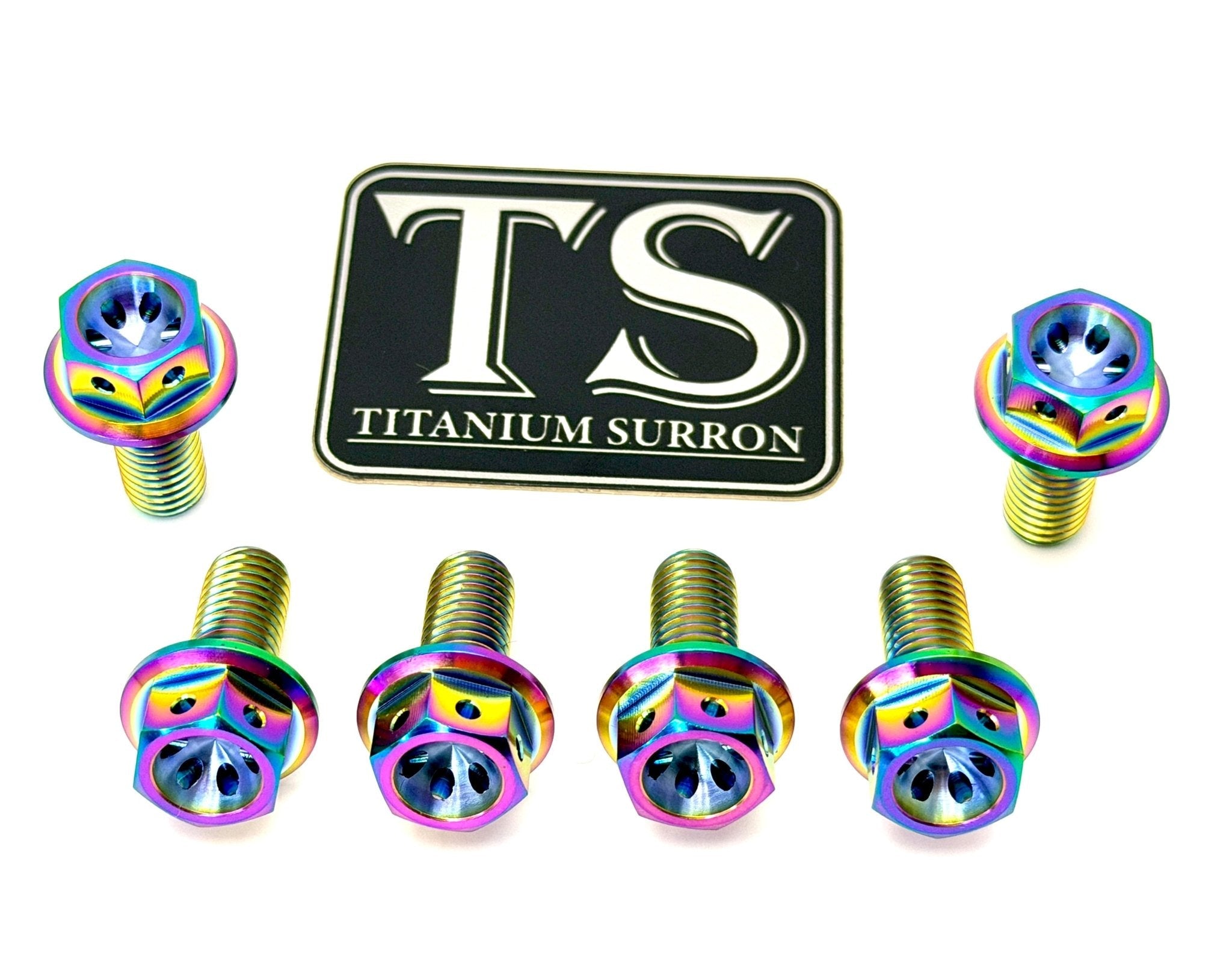 Titanium Sprocket Bolts - Surron, Talaria, Eride Pro, 79 Bike, Rerode