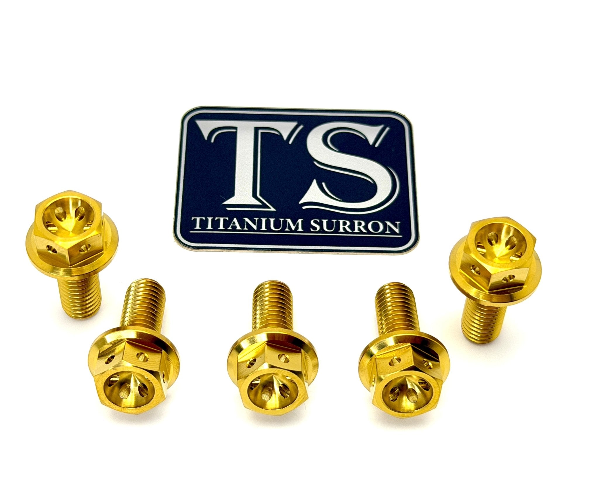 Titanium Sprocket Bolts - Surron, Talaria, Eride Pro, 79 Bike, Rerode