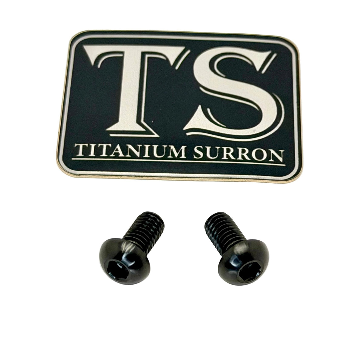 Titanium Ignition Cover Bolts (Set of Two) Surron, Segway, 79 Bike, E-Ride Pro