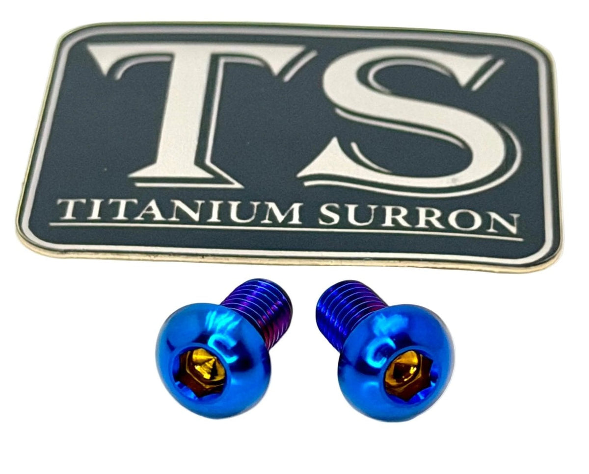 Titanium Ignition Cover Bolts (Set of Two) Surron, Segway, 79 Bike, E-Ride Pro