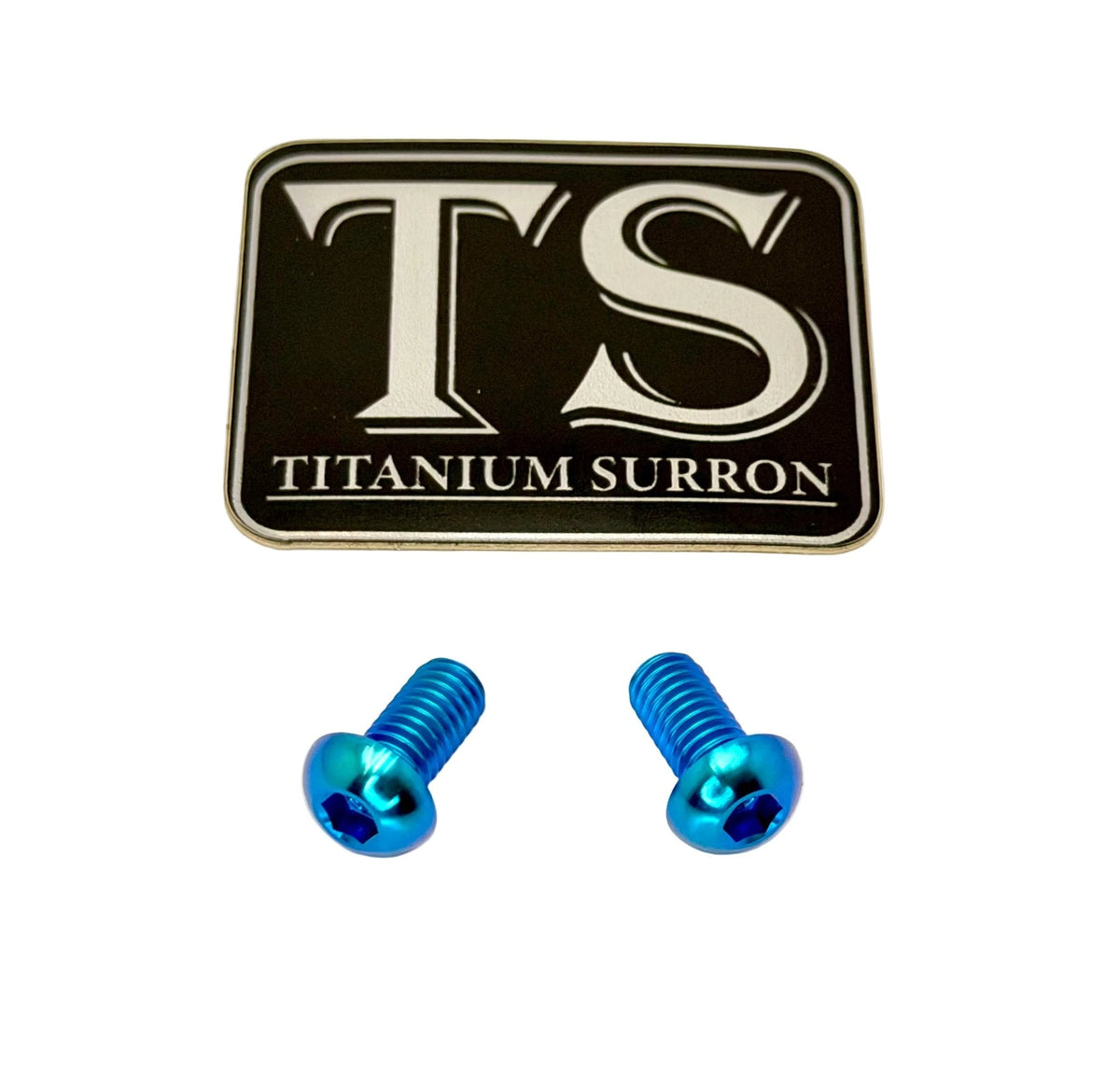 Titanium Ignition Cover Bolts (Set of Two) Surron, Segway, 79 Bike, E-Ride Pro