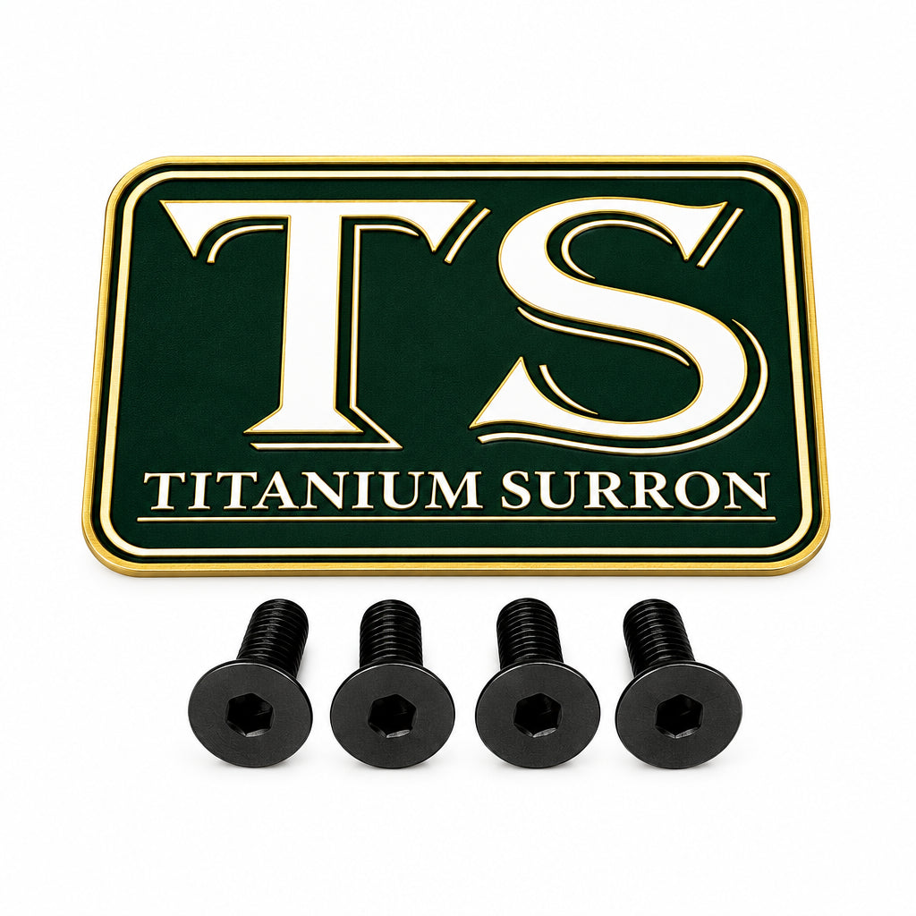 Titanium Surron Ultra Bee Brake Reservoir Cap Bolts