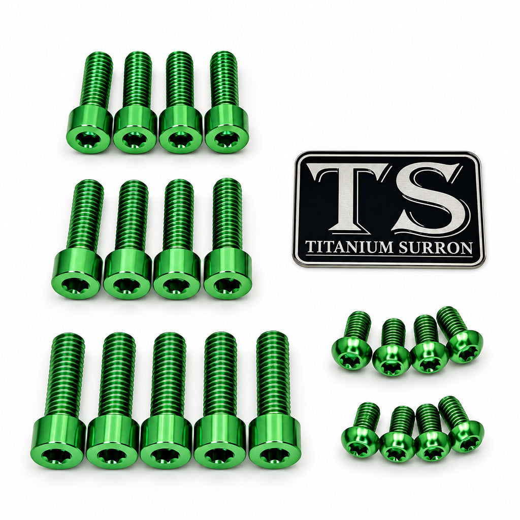 Titanium Talaria Komodo Fork Bolt Kits (21 pcs)