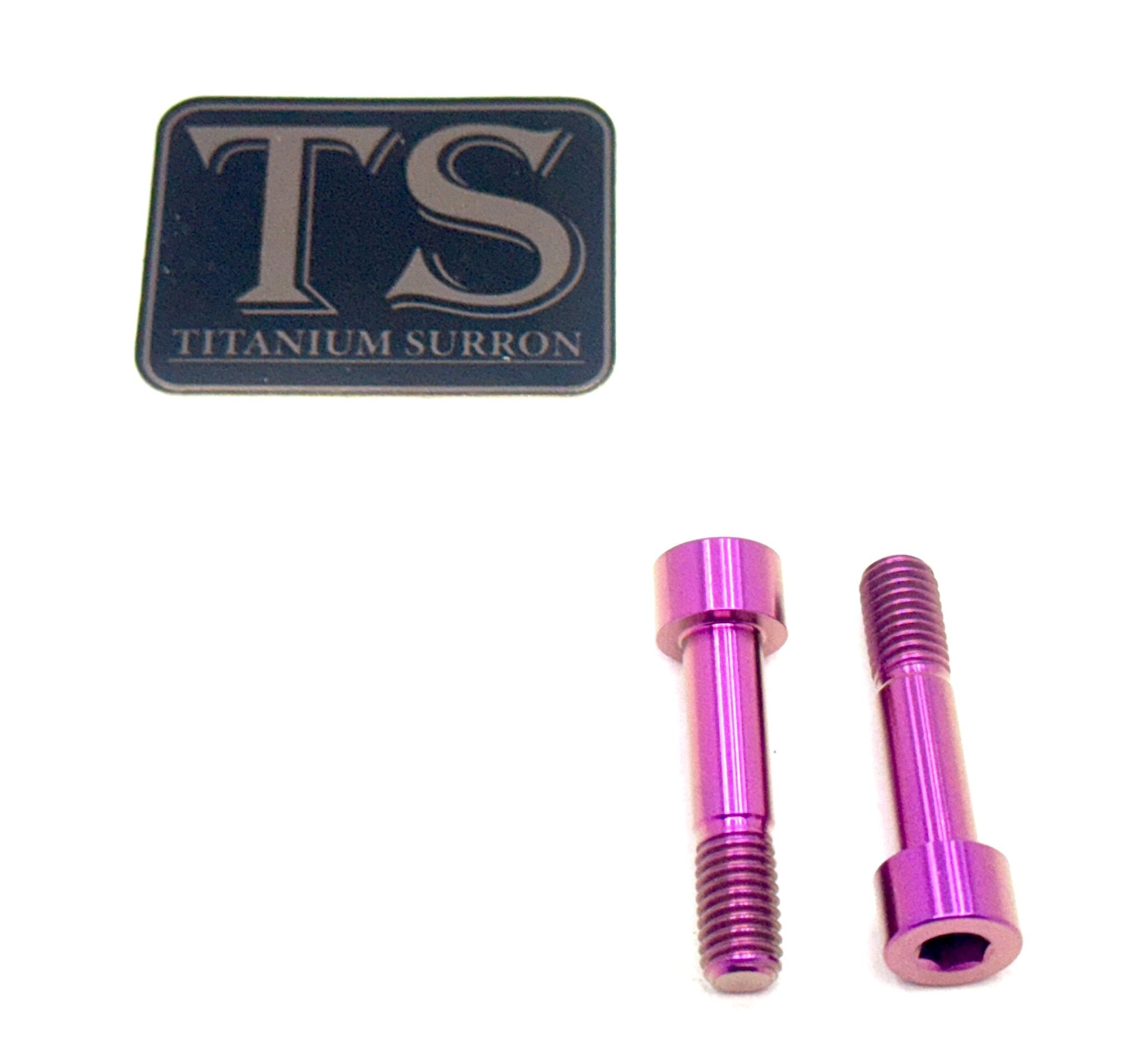 Titanium Triangle Custom Shoulder Bolts - Surron LBS LBX, Segway X160 X260 (2)
