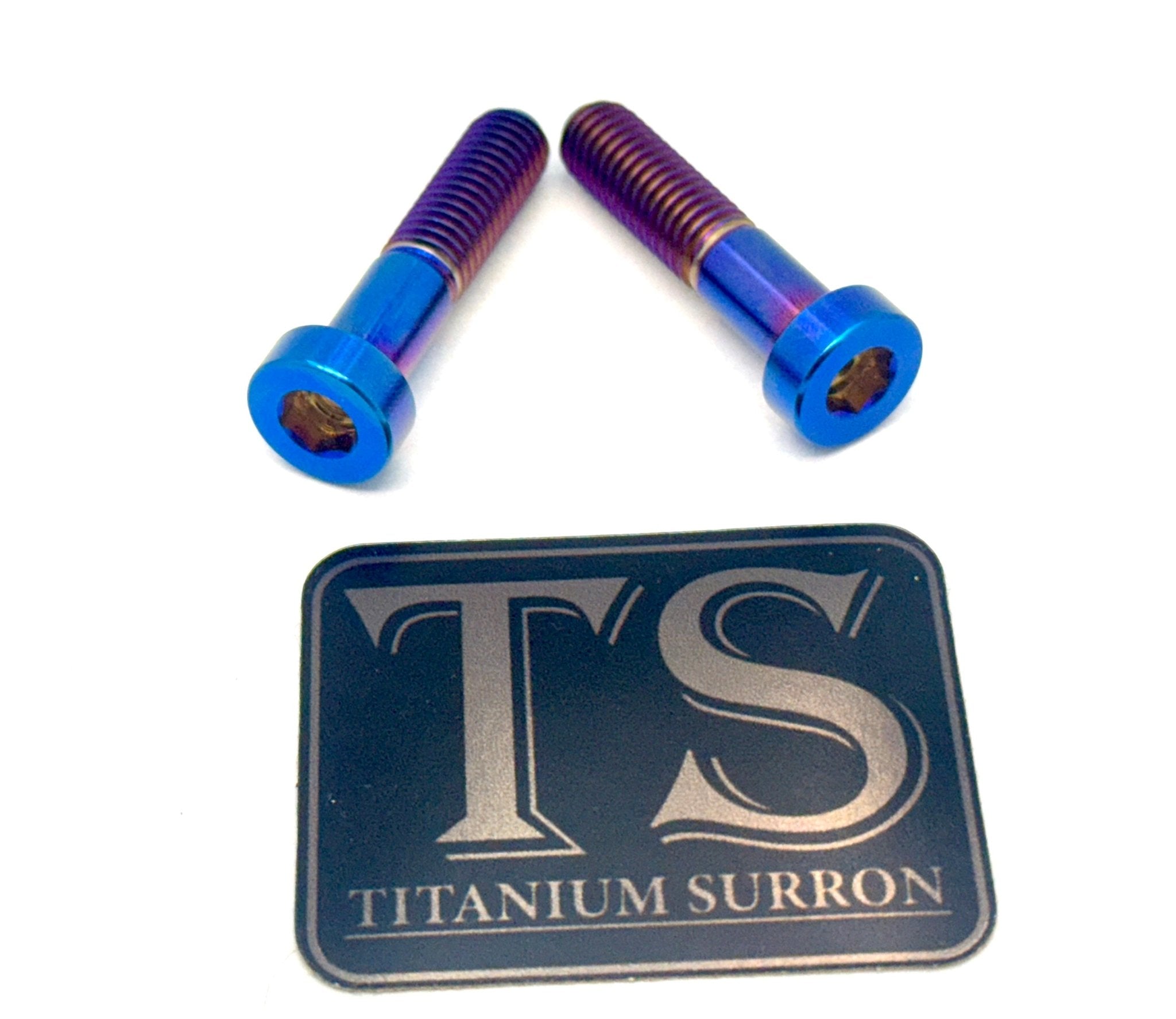 Titanium Triangle Custom Shoulder Bolts - Surron LBS LBX, Segway X160 X260 (2)