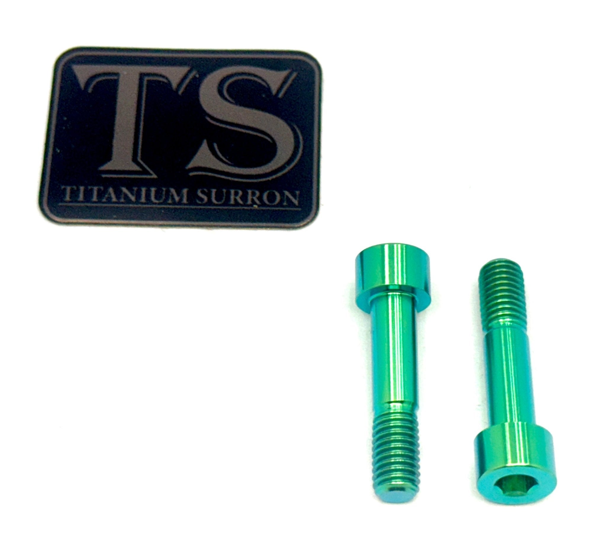 Titanium Triangle Custom Shoulder Bolts - Surron LBS LBX, Segway X160 X260 (2)